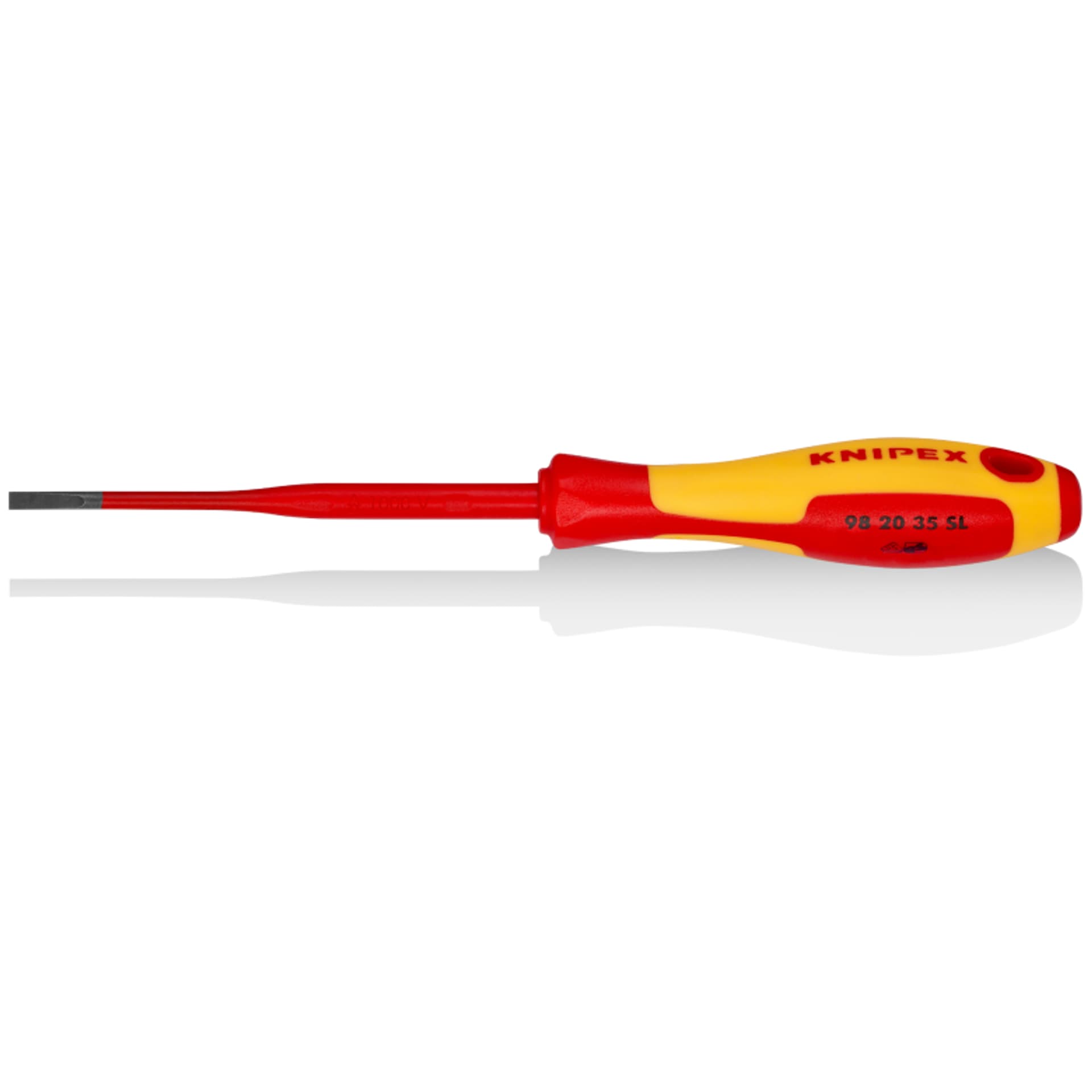 

Wkrętak (Slim) do śrub z rowkiem 98 20 35 SL KNIPEX, Slim) do śrub z rowkiem 98 20 35 sl knipe