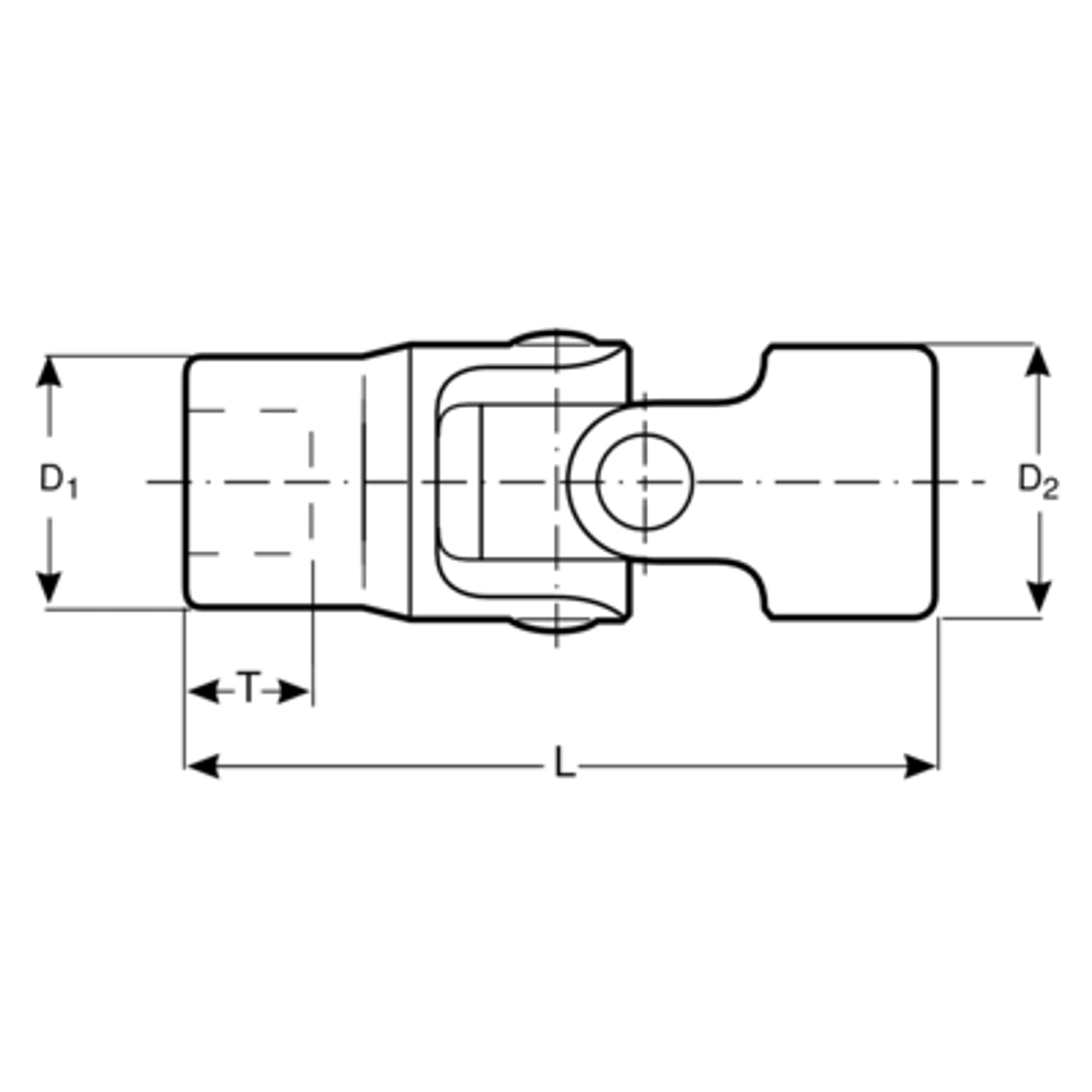 

Nasadka 3/8" 12-kątna uchylna 5/16" cienkościenna BAHCO