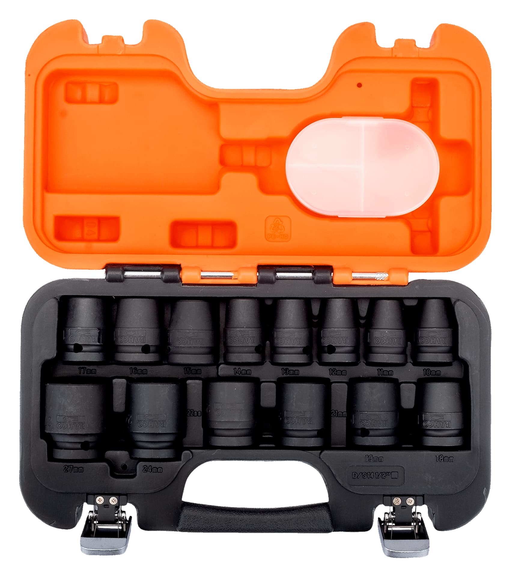 

Zestaw nasadek udarowych 1/2" 14szt BAHCO