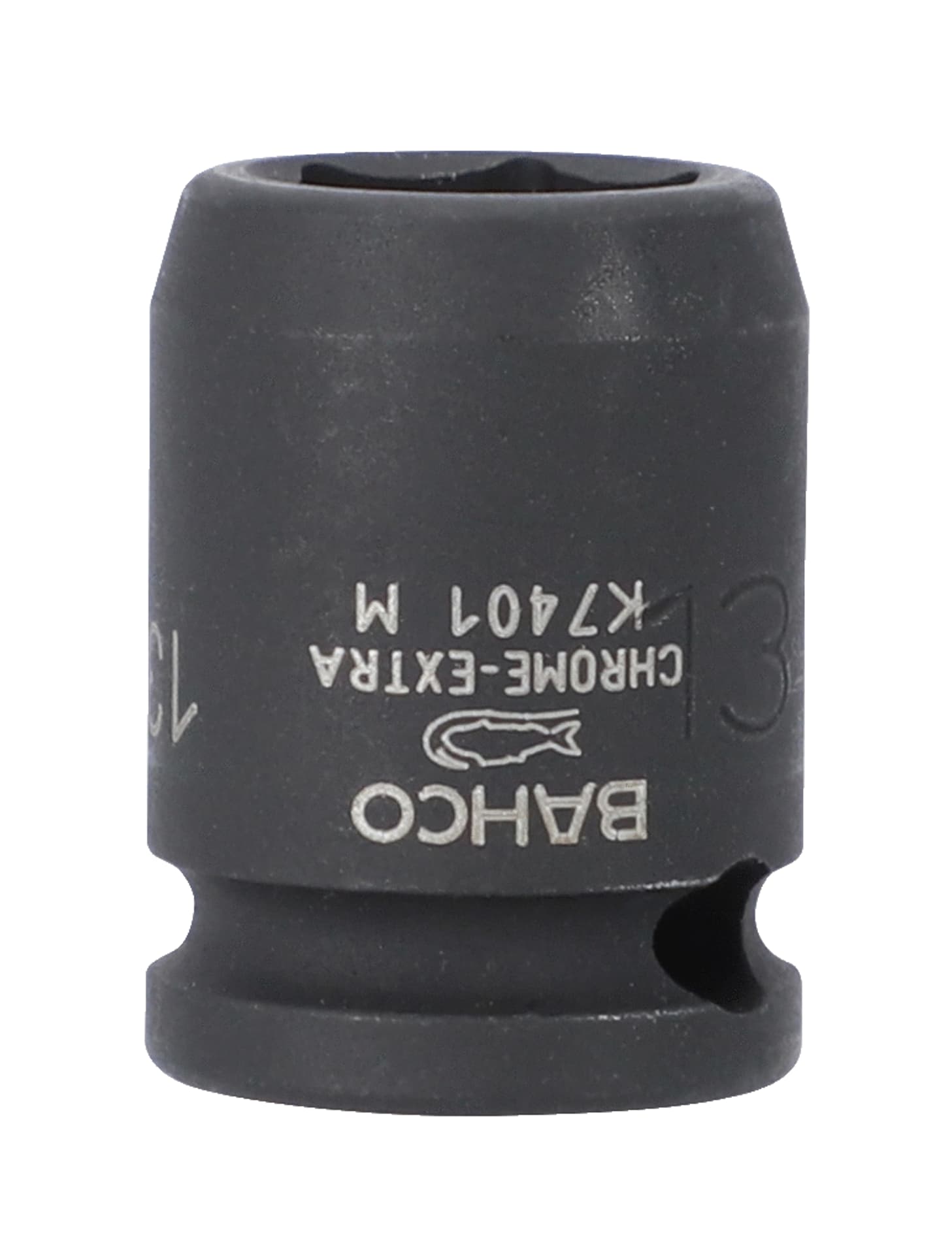 

Nasadka udarowa 13 mm z profilem sześciokątnym i fosforanowanym wykończeniem BAHCO