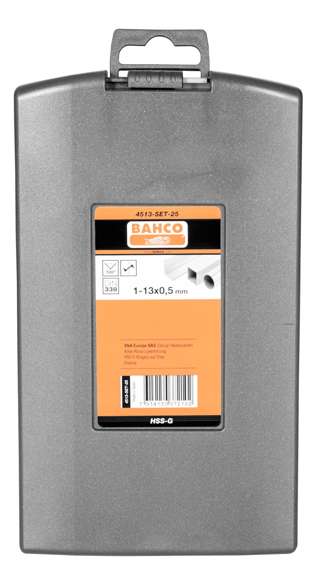 

Wiertła HSS-G do metalu 25 sztuk 1-13mm w plastikowym opakowaniu BAHCO