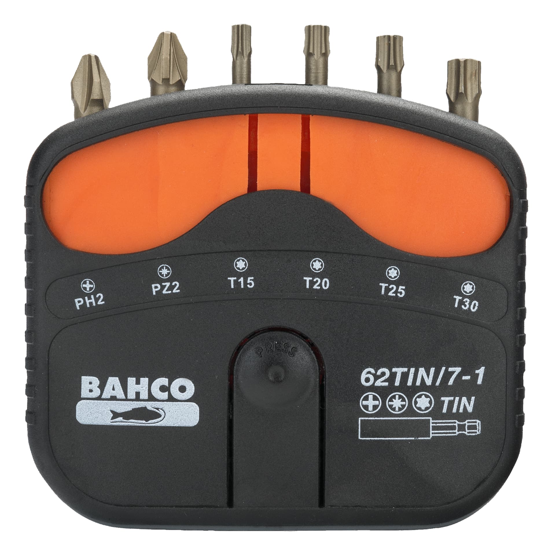 

Zestaw 7 sztuk bitów azotek tytanu z uchwytem uniwersalnym 1/4” DIN 3126-C6.3, ISO 1173 BAHCO