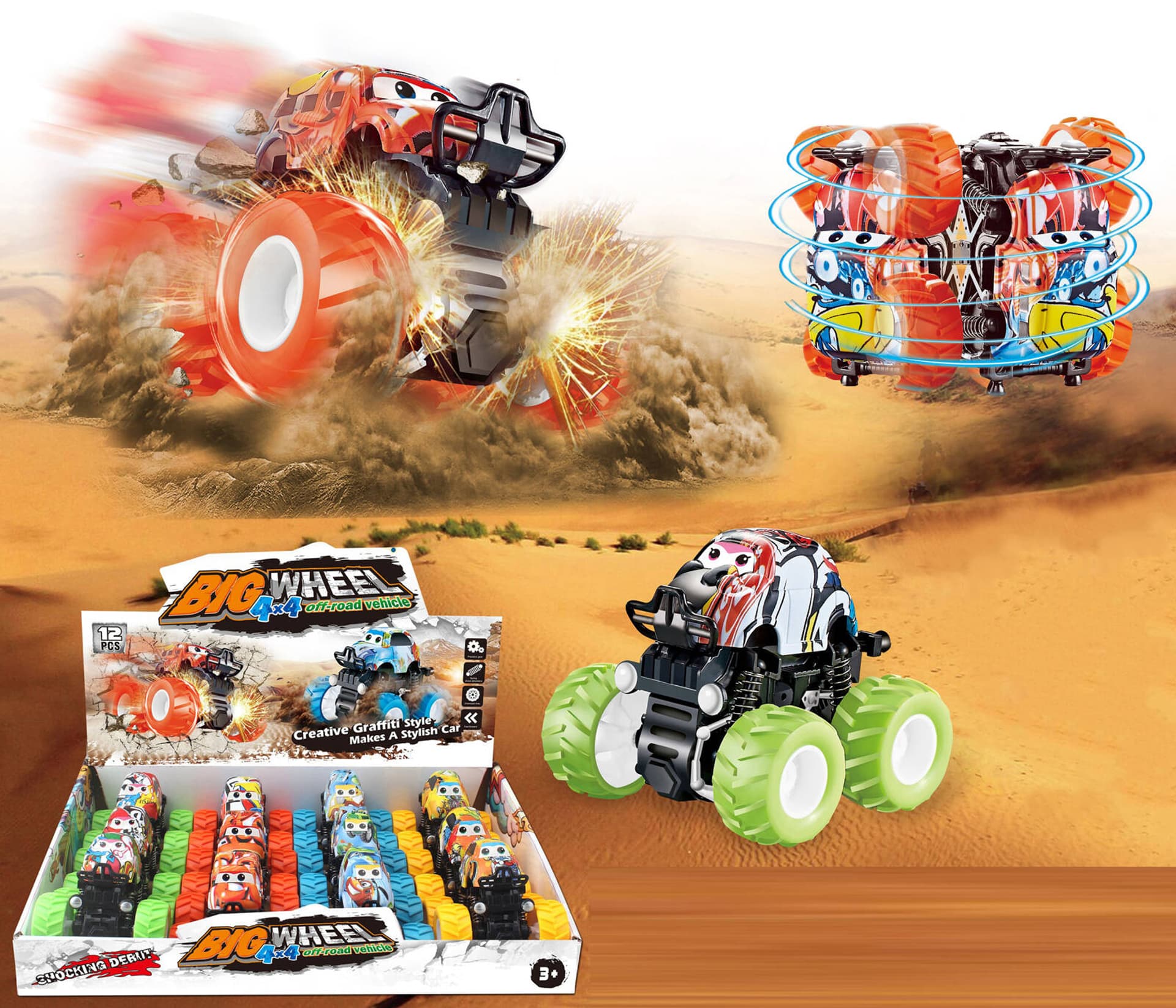 

AUTO MONSTER TRUCK TAŃCZĄCE
