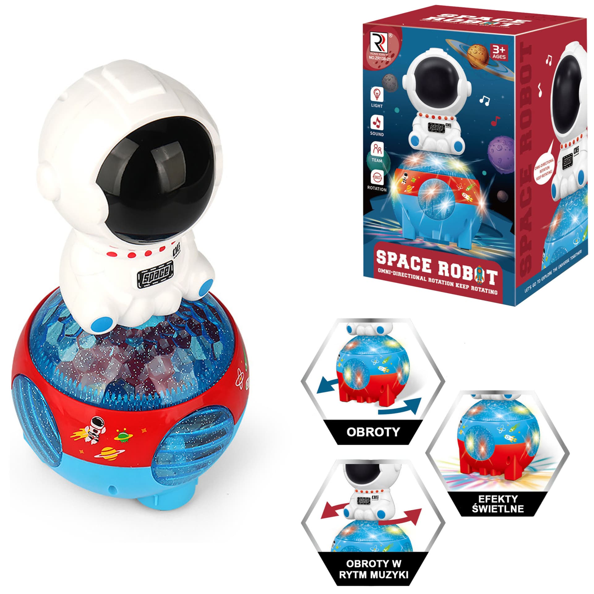 

ROBOT ASTRONAUTA B GO OBROTOWA KULA