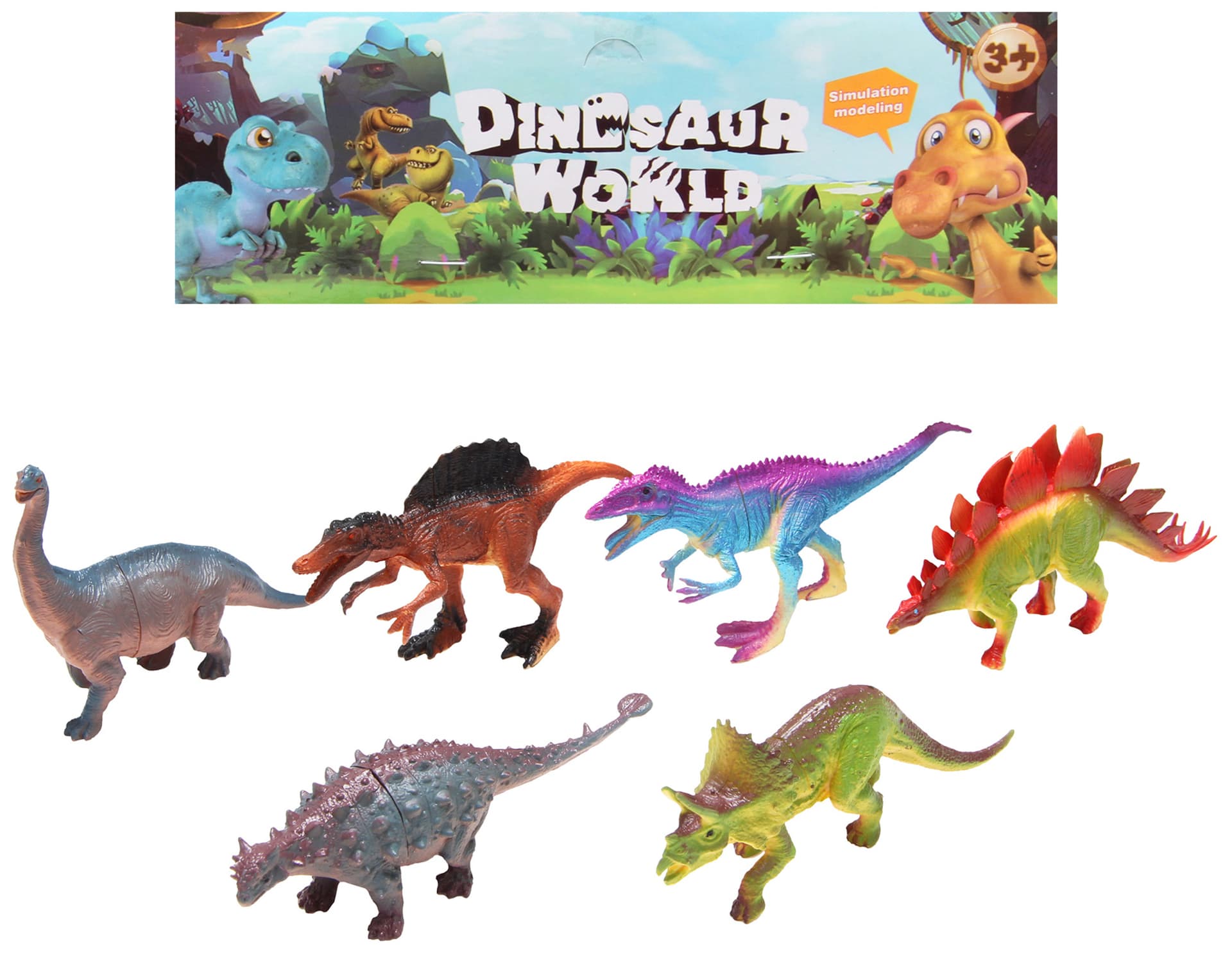 

DINOZAURY 6 SZTUK
