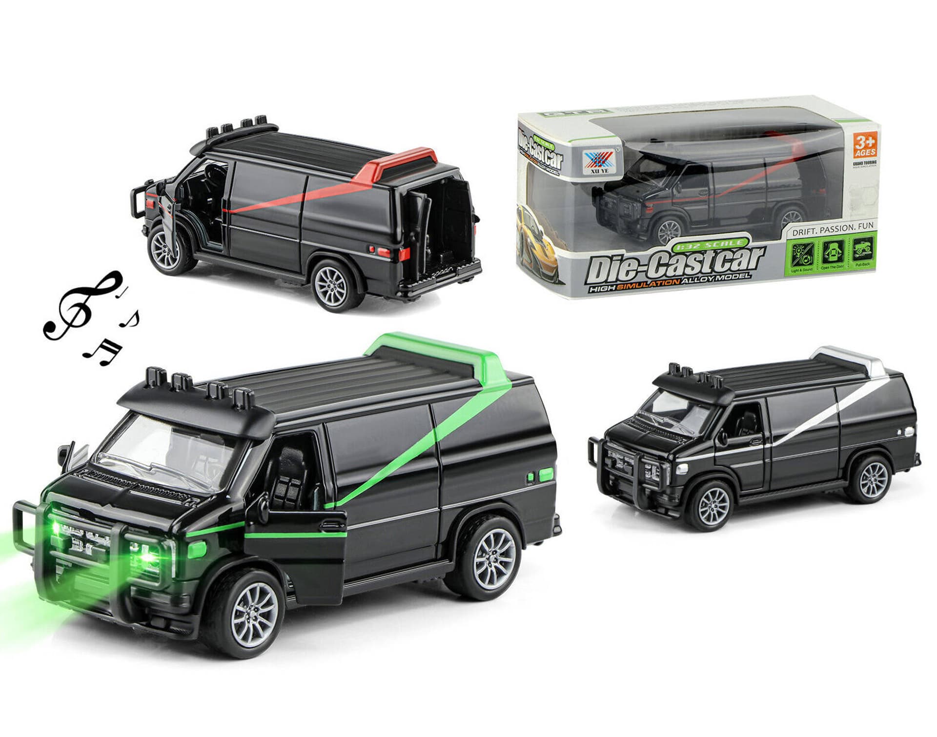 

AUTO FURGONETKA METALOWA ŚWIATŁO DŹWIĘK