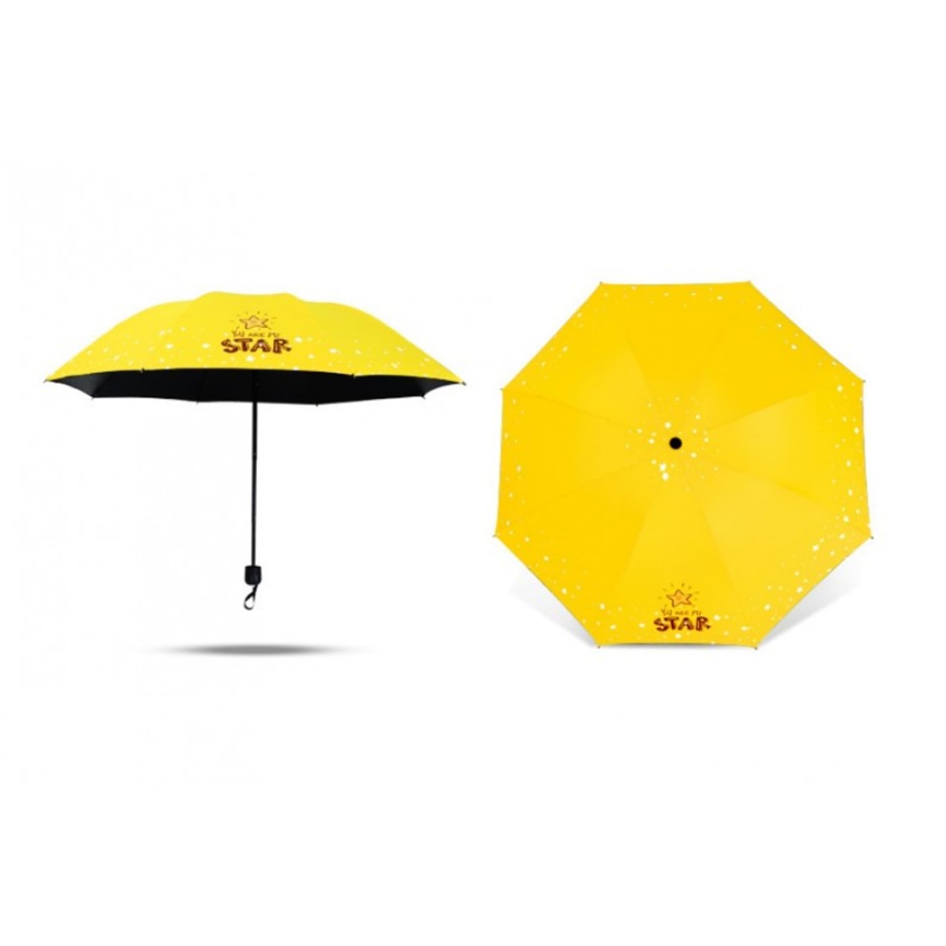 

Parasol umbrella Star żółty PAR06ZO