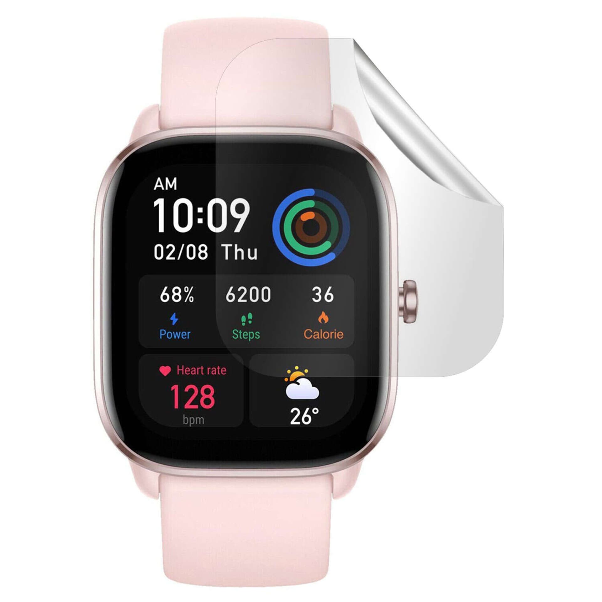 

Folia ochronna 3x do Xiaomi Amazfit GTS 4 46mm 3mk ARC na ekran Watch Protection™