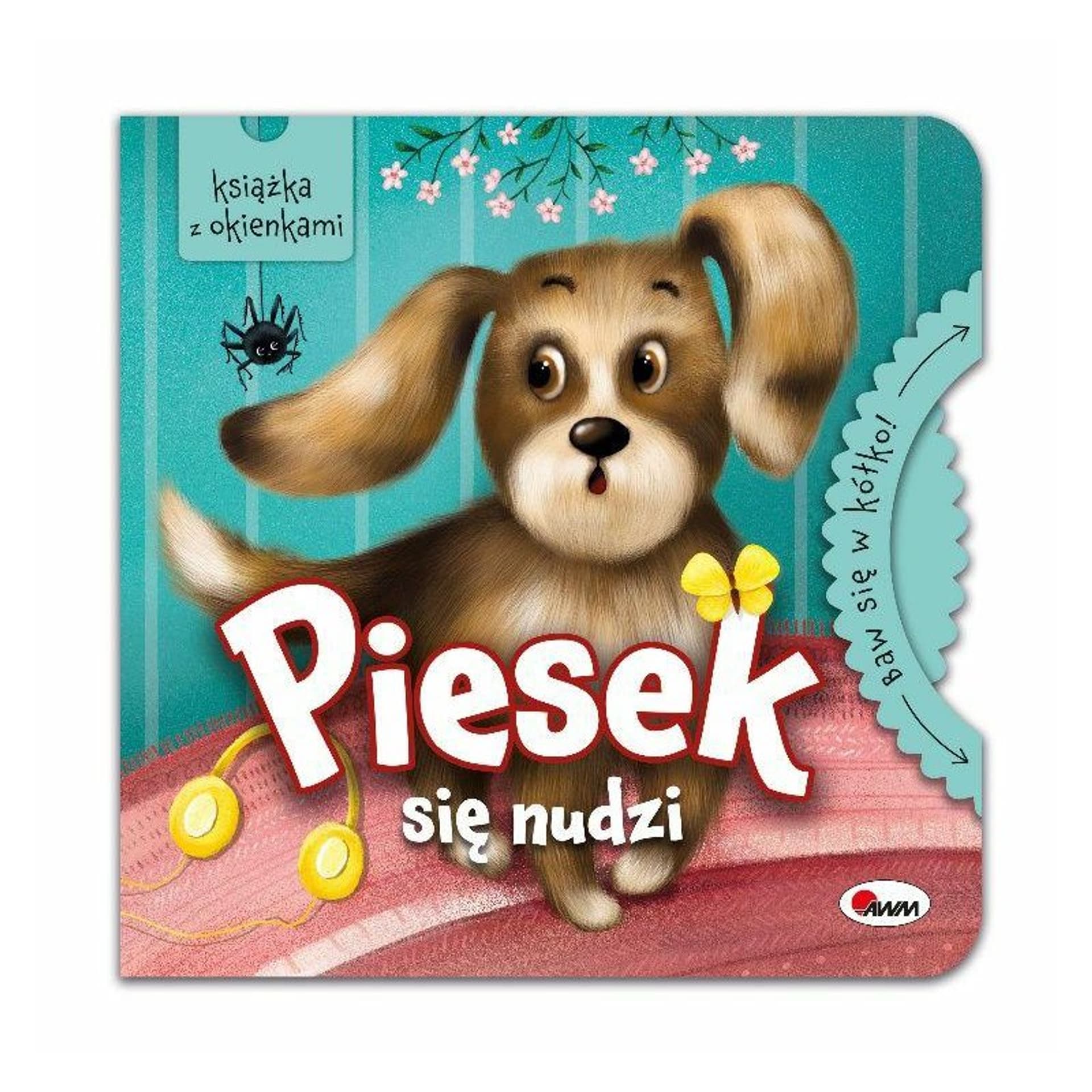 

W kółko piesek się nudzi