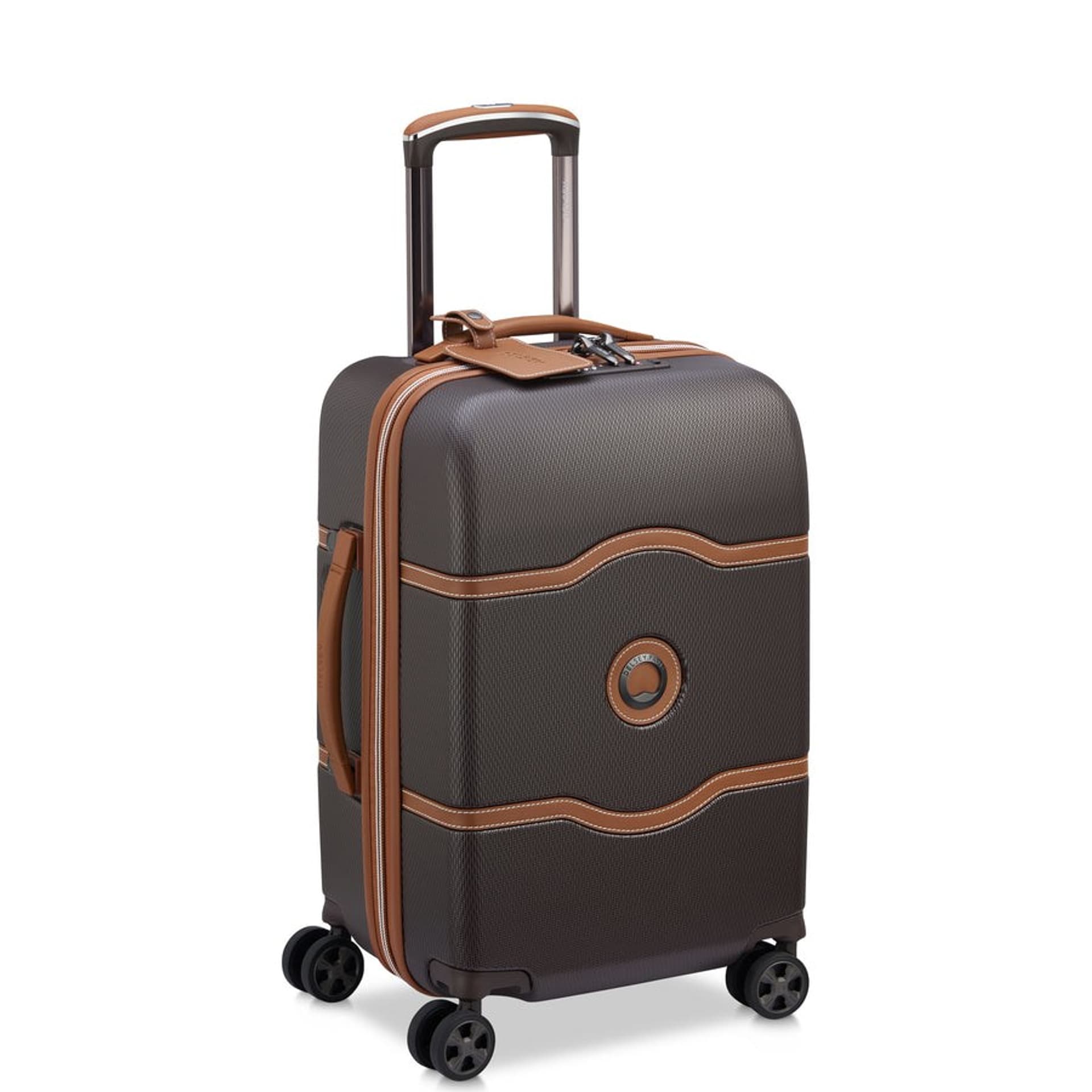 

Delsey Walizka CHATELET AIR 2.0 55cm 4 DOUBLE WHEELS CABIN TROLLEY CASE BRĄZOWY