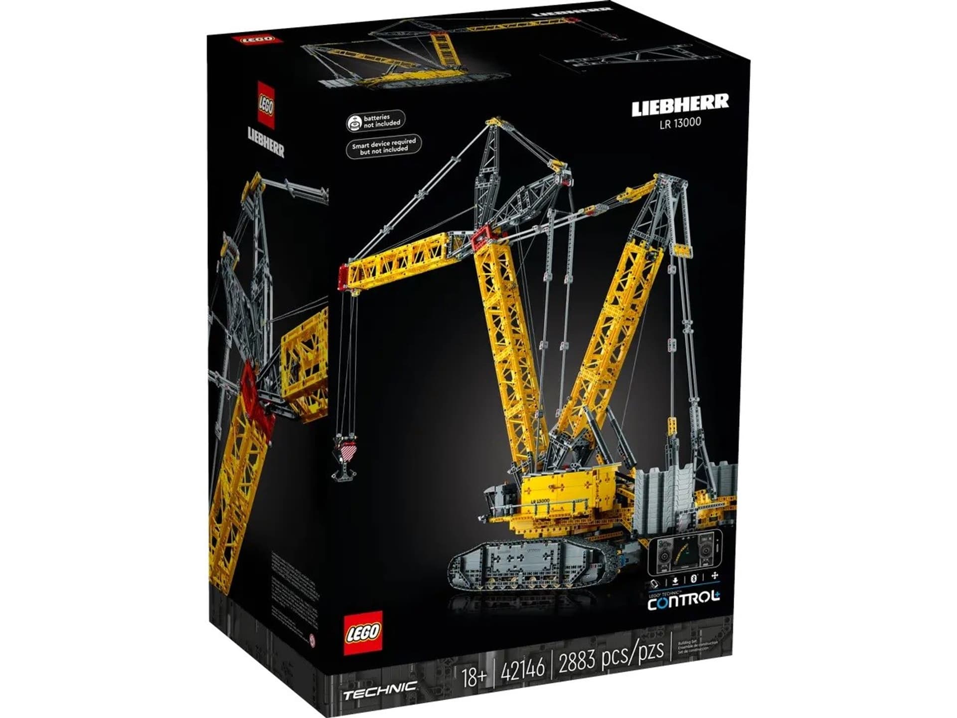

Lego TECHNIC 42146 Żuraw gąsienicowy Liebherr