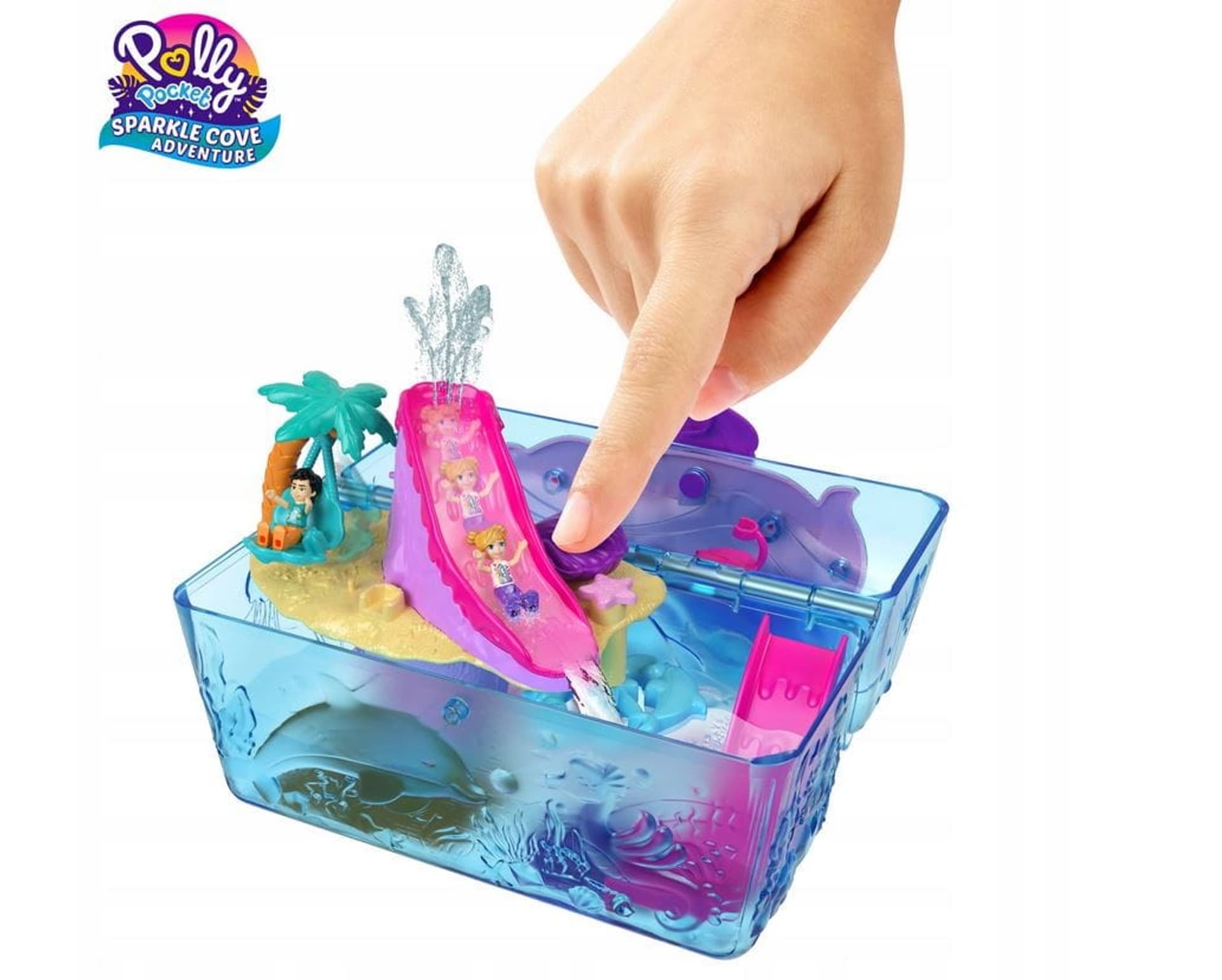 

Polly Pocket Wyspa Skarbów Kuferek Zestaw Khv47