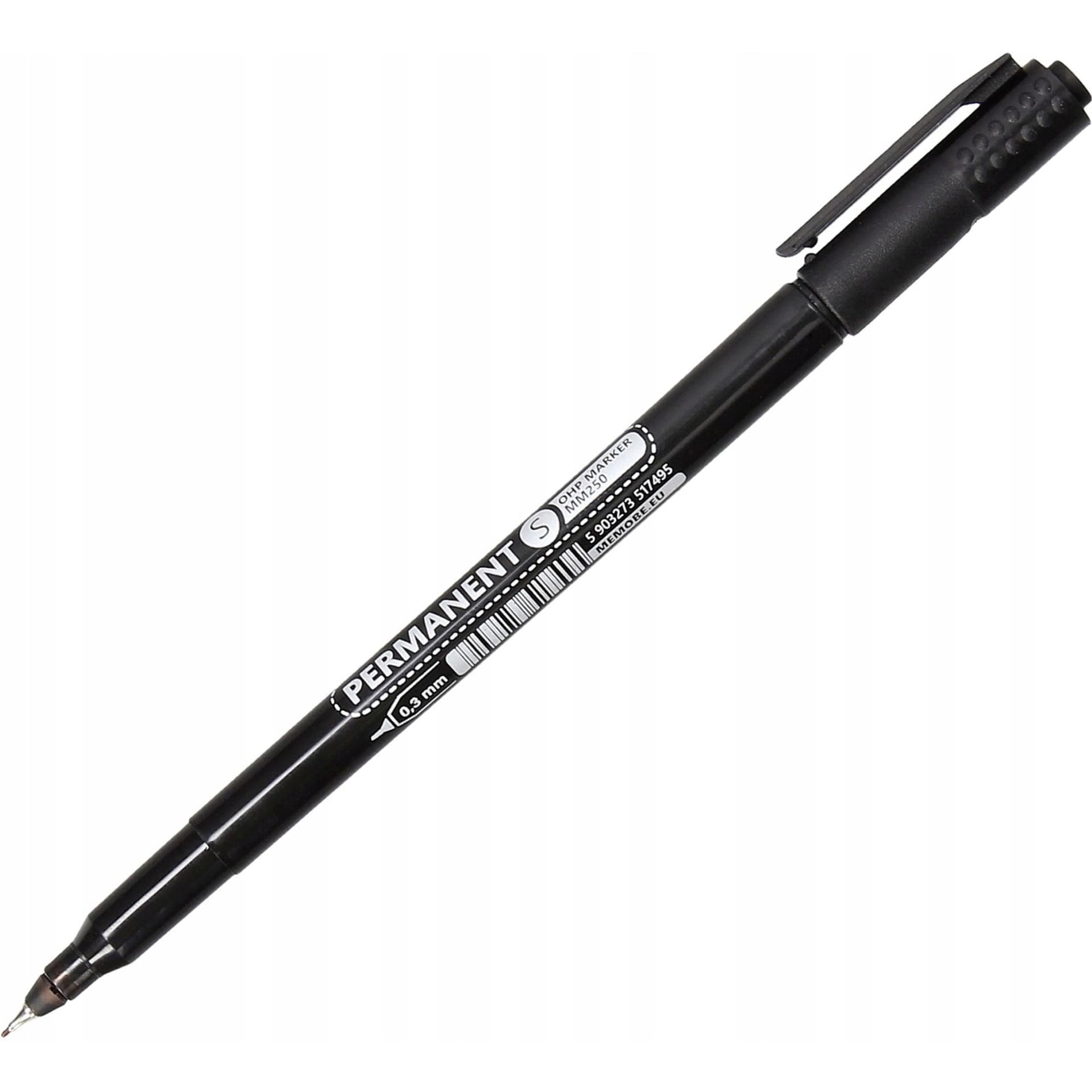 

Marker permanentny OHP MM250 końcówka S 0,3mm czarny MM250-02 MEMOBE