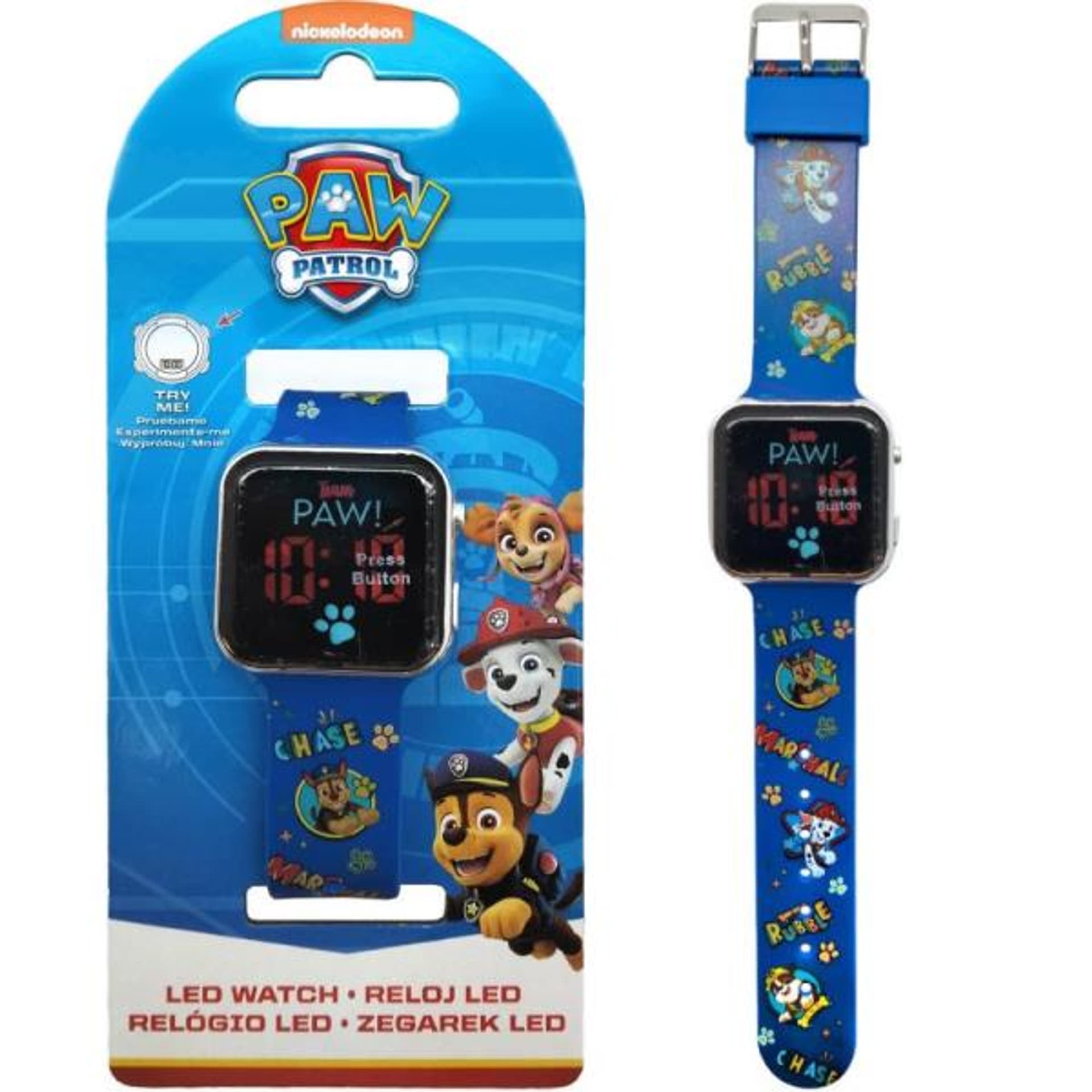 

Paw Patrol, Zegarek LED z kalendarzem