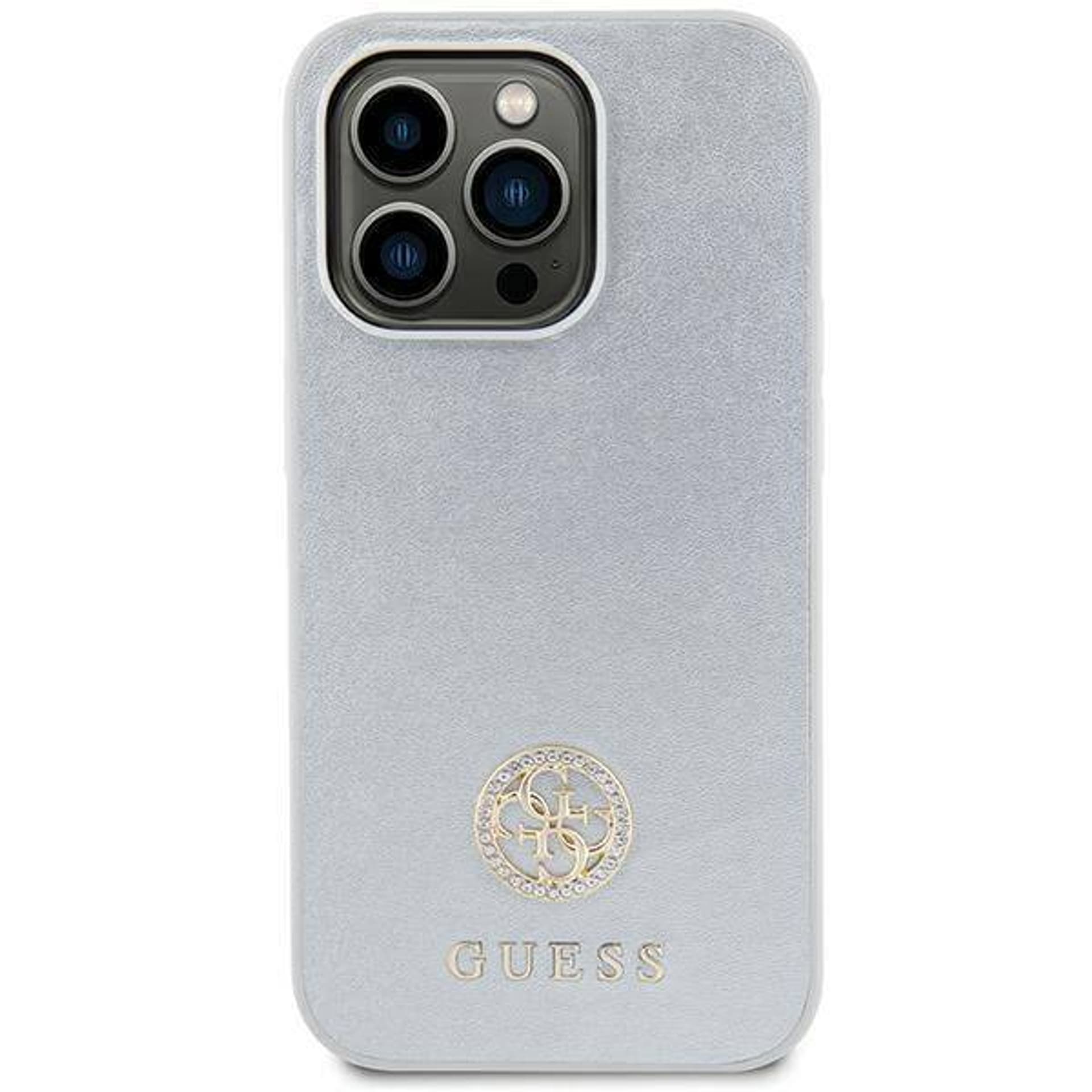 

Guess GUHCP15MPS4DGPS iPhone 15 Plus 6.7" srebrny/silver hardcase Strass Metal Logo