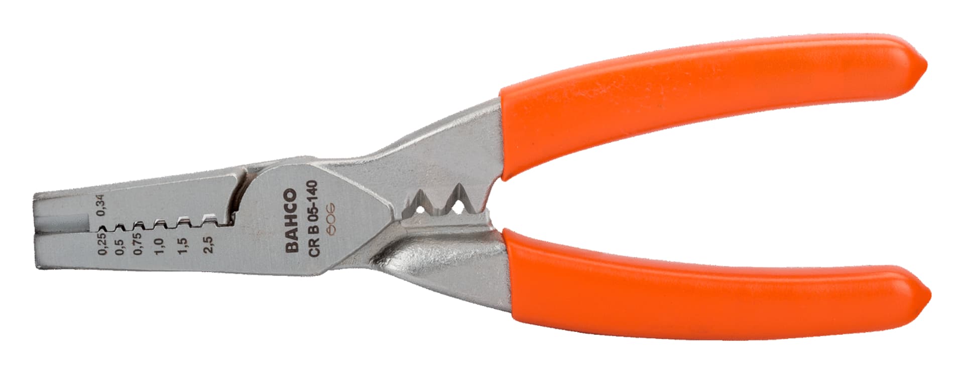 

Szczypce do zagniatania końcówek kabli 0.5-2.5 mm² BAHCO