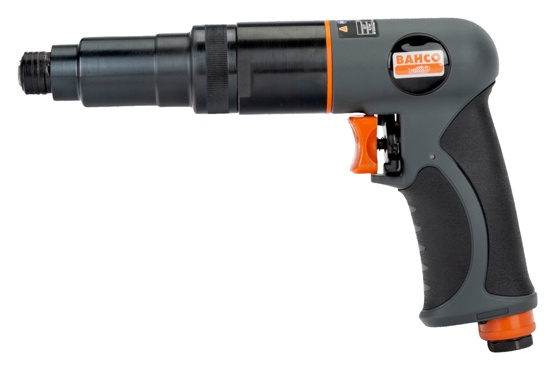 

Wkrętak pneumatyczny 1/4", 800 obr./min., zewnętrzne regulowane sprzęgło, 1-12 N·m BAHCO