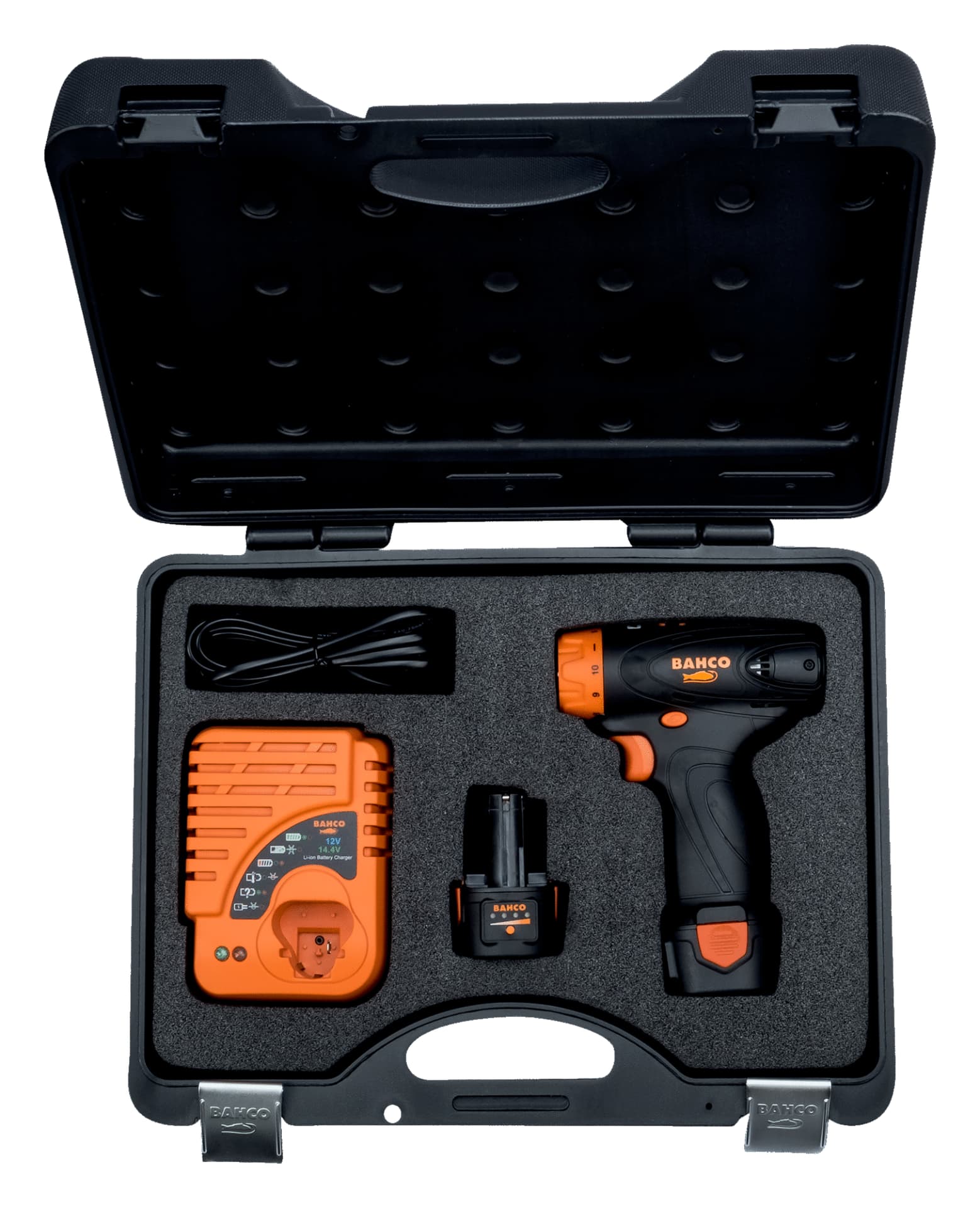 

Wkrętarka dwubiegowa 12V HEX 1/4" 24Nm zestaw 2x2Ah + ładowarka w walizce BAHCO