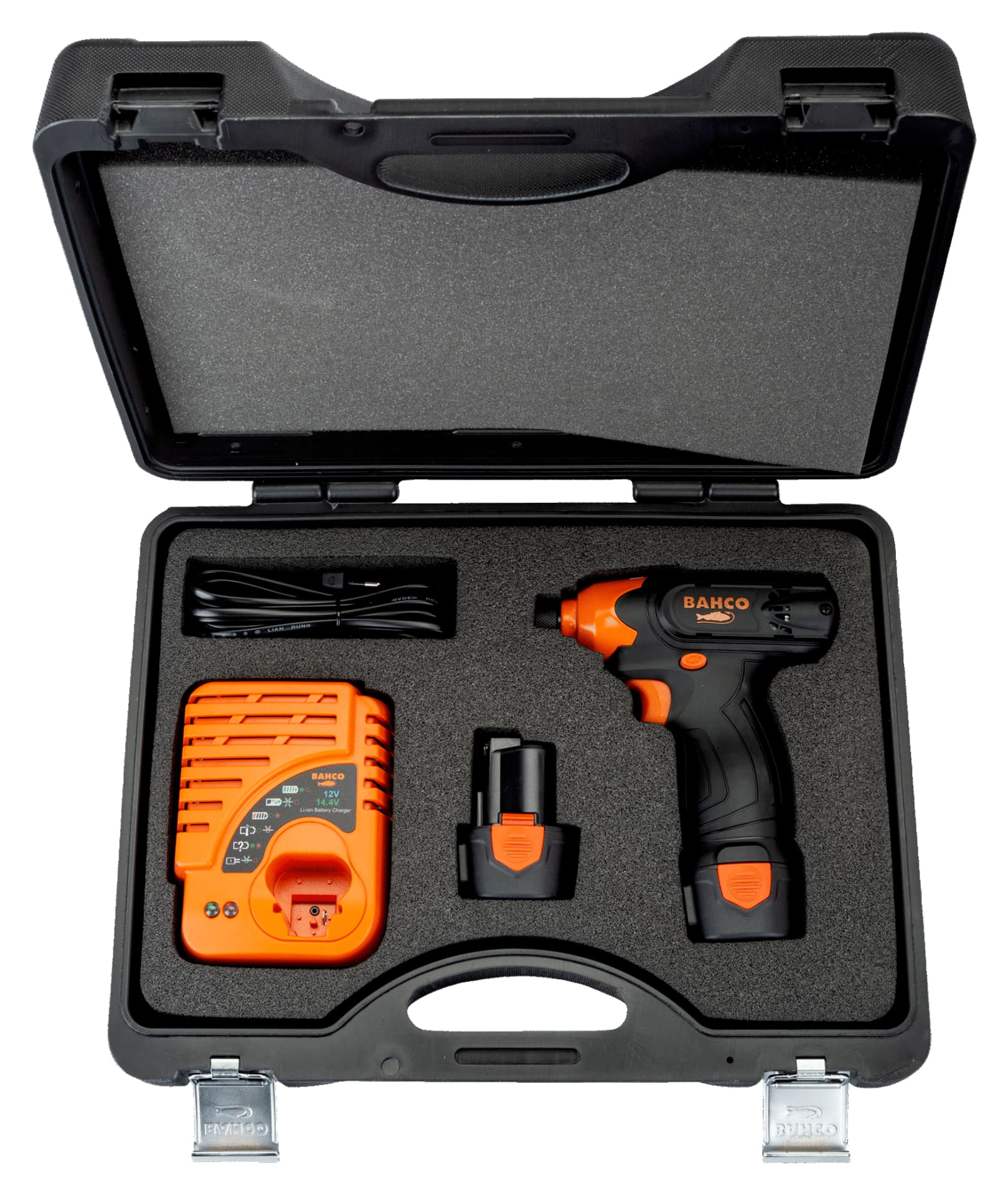 

Kompaktowa wkrętarka udarowa 12V 1/4" BAHCO