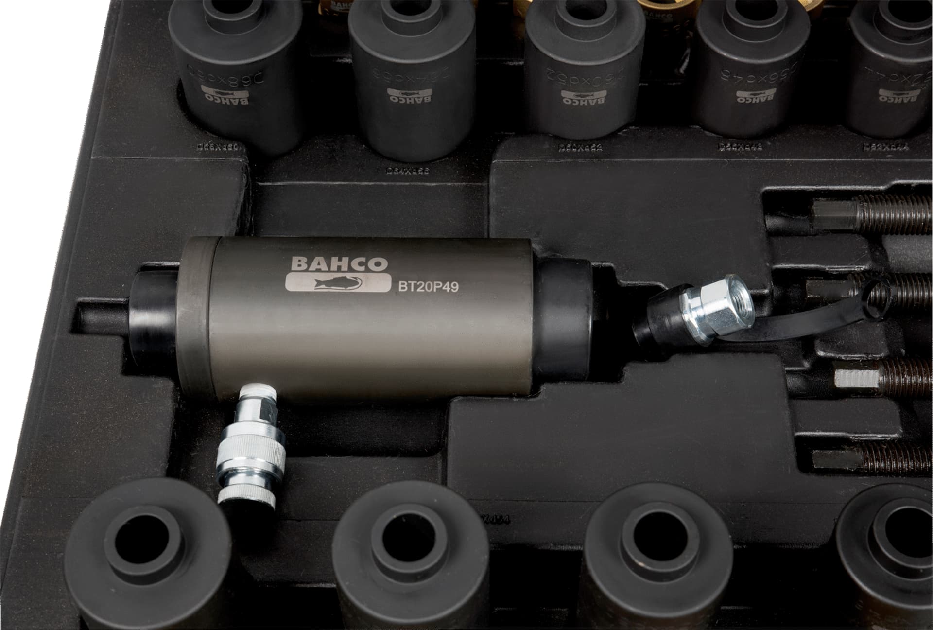 

Zestaw do hydraulicznego montażu i demontażu łożysk 18-60 mm BAHCO