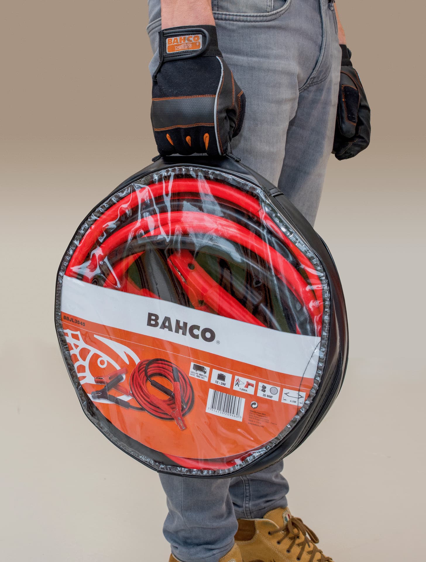 

Kable rozruchowe 16 mm² 3 m P-2.5 l / D-1.5 l BAHCO