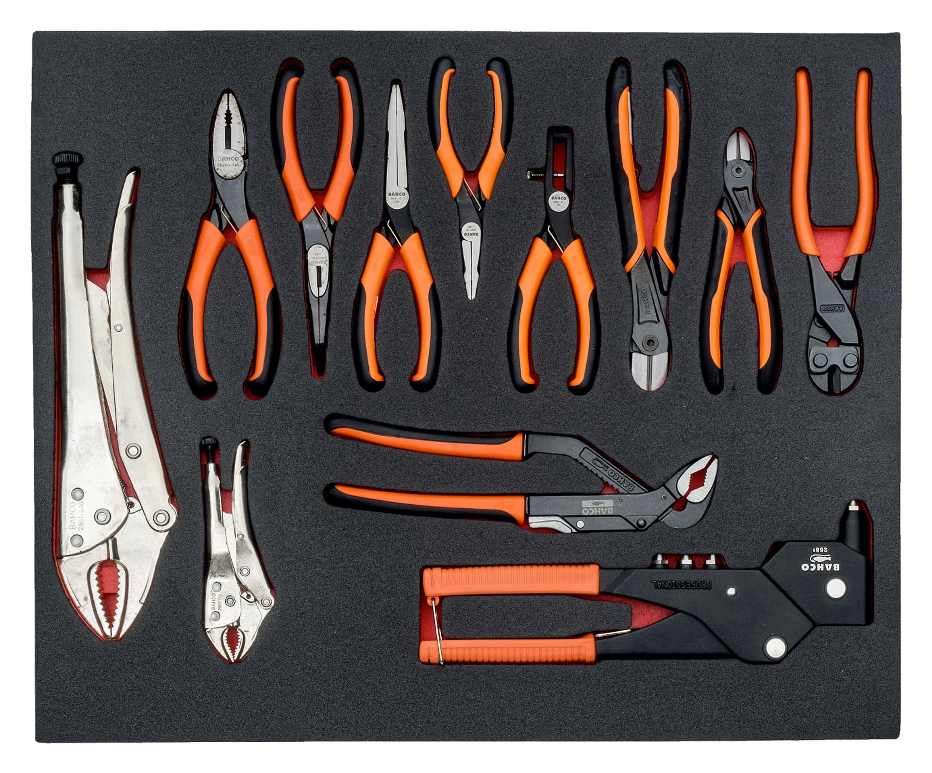 

Zestaw szczypiec 12 elementów MIX PLIERS 3 BAHCO
