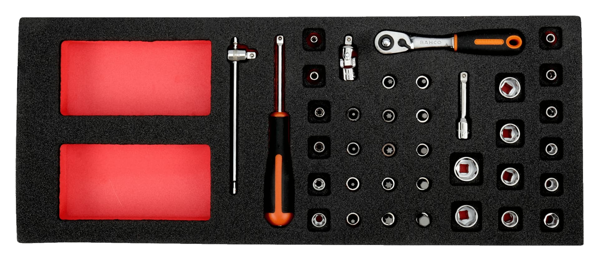 

Zestaw nasadek 1/4" - 37 elementów BAHCO