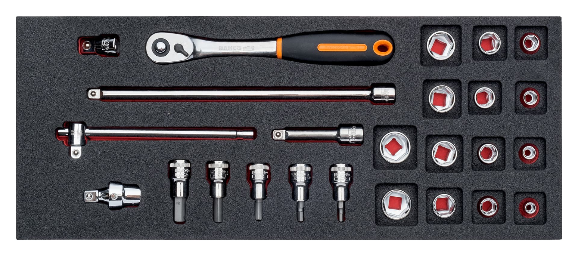 

Nasadki 3/8" 25 elementów BAHCO
