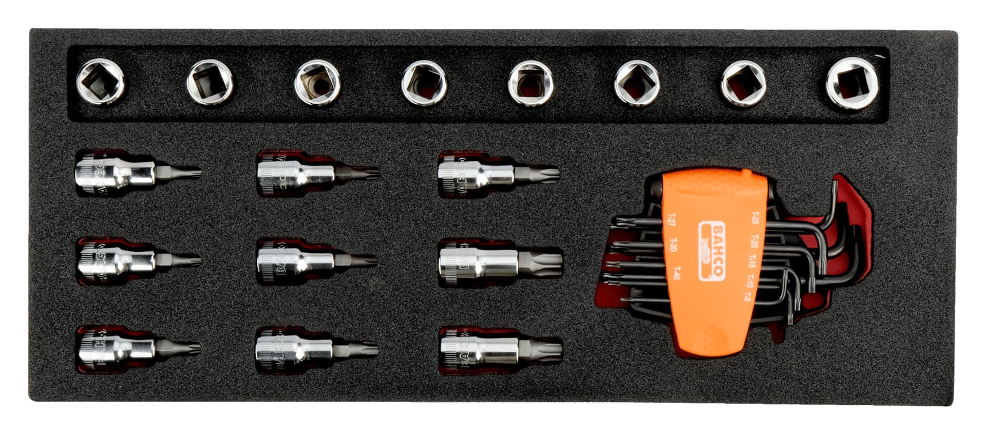 

Wkład narzędziowy 1/2" - 25 elem. BAHCO