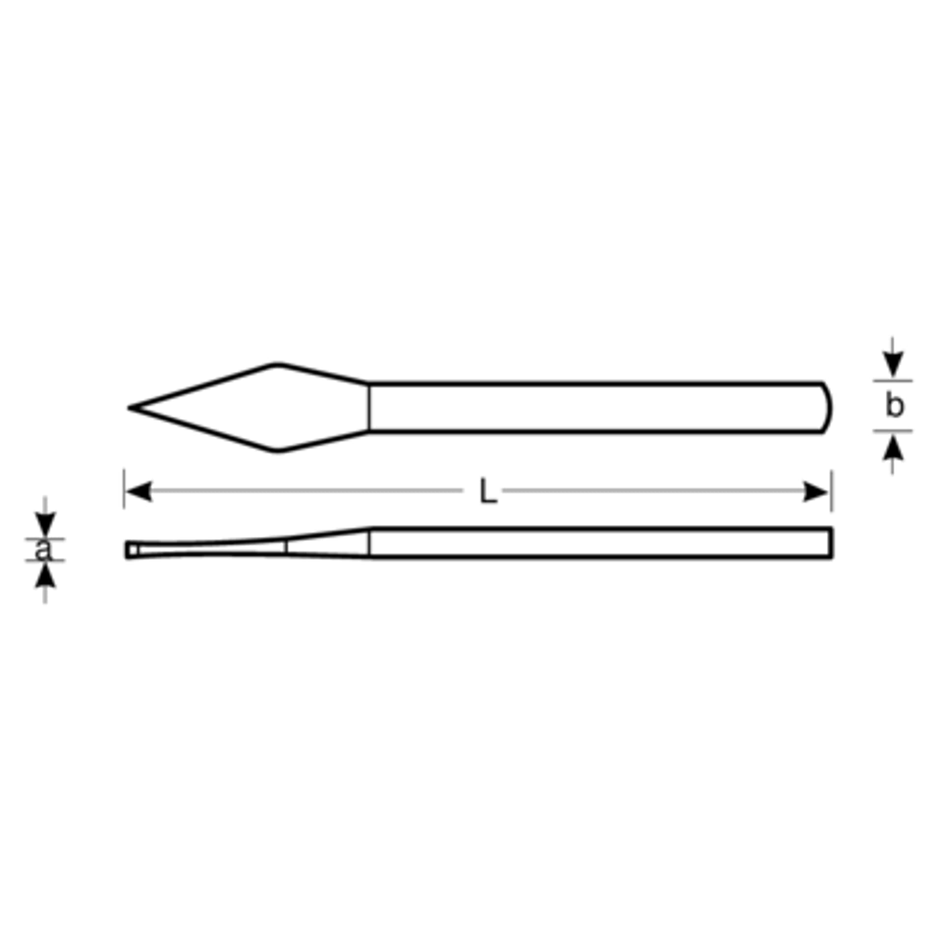 

Przecinak krzyżowy nieiskrzący 150 mm BAHCO