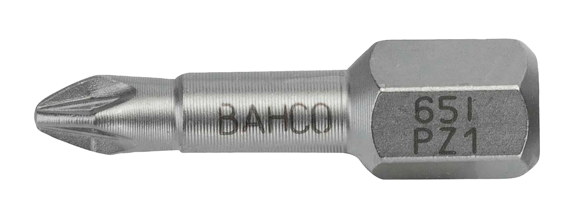 

Końcówki obrotowe Pozidriv 1/4", 25 mm, 10 szt. BAHCO