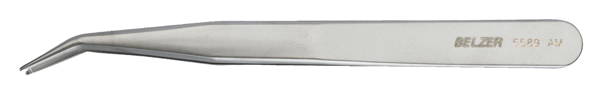 

Pęseta SMD 5589 AM dla elementów z końcówkami żłobikowanymi, odgiętymi 30° 120 mm BAHCO