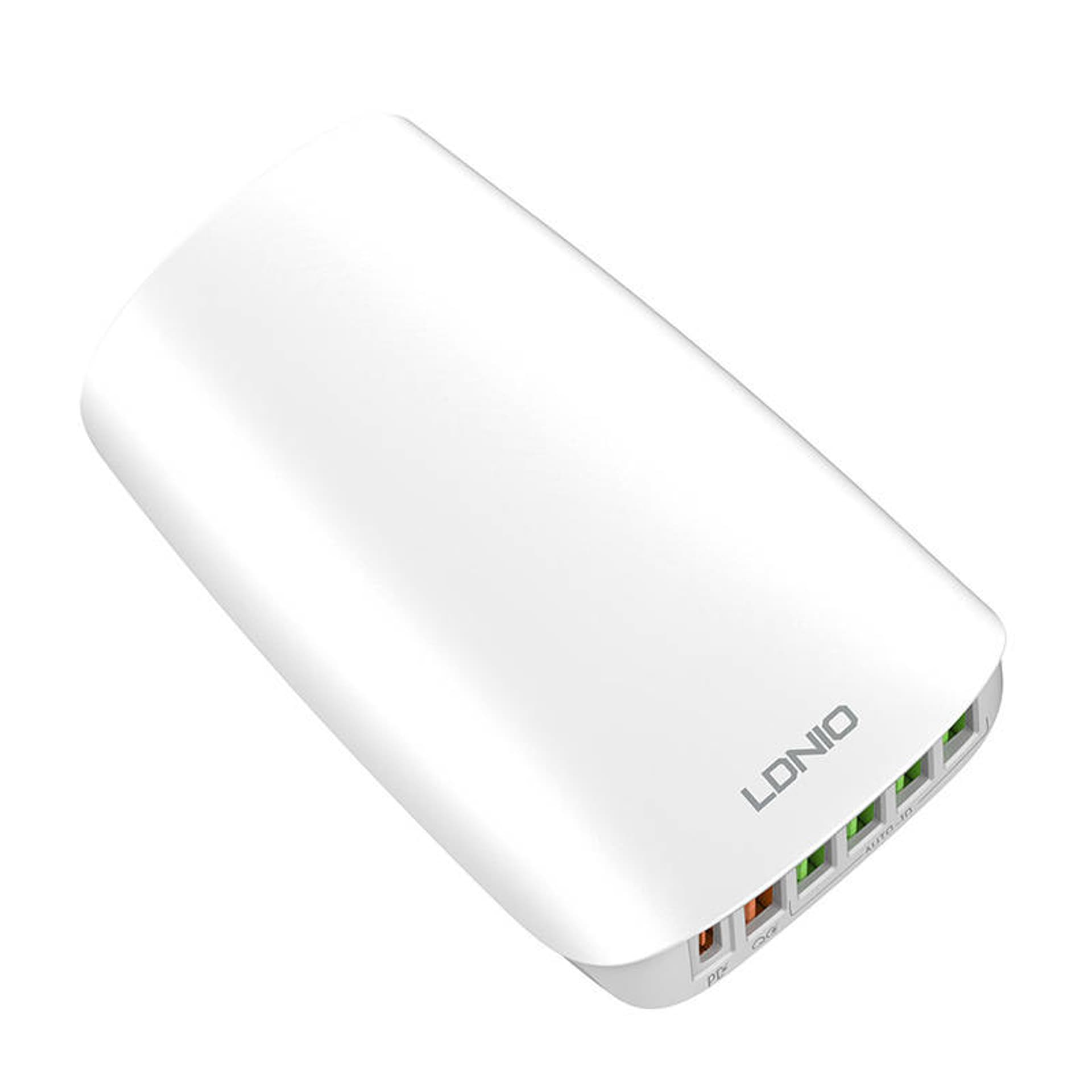 

Ładowarka sieciowa LDNIO A6573C EU 5USB, USB-C 65W + Przewód zasilający