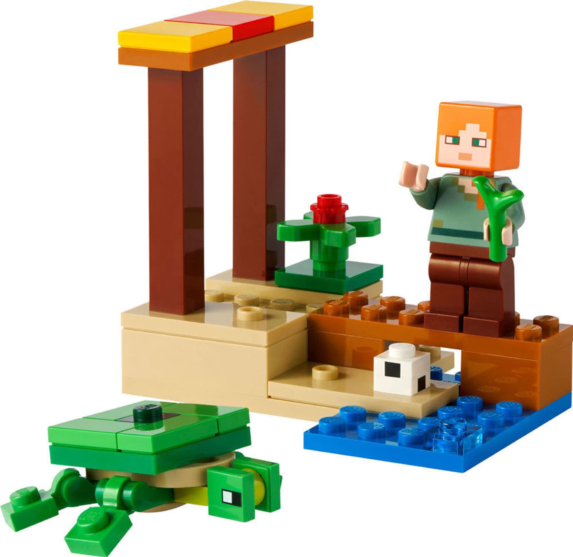 

LEGO 30432 Minecraft Plaża żółwi