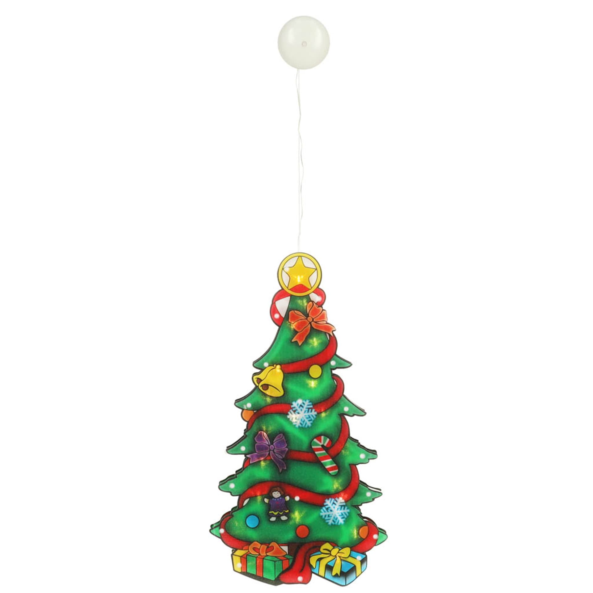 

Lampki LED wisząca dekoracja świąteczna choinka 45cm