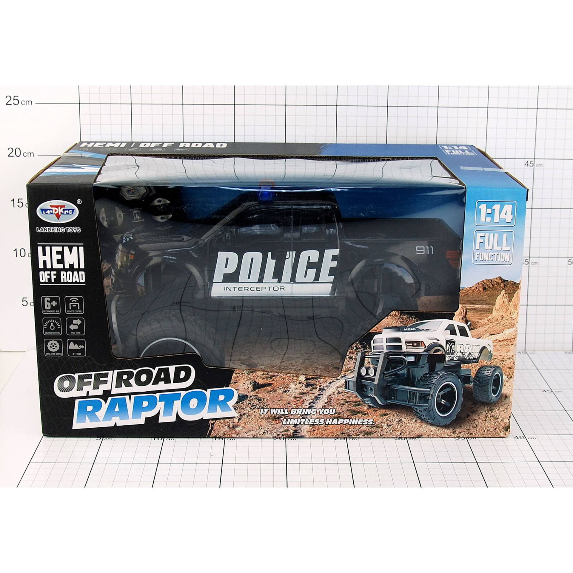 

JEEP POLICJA NA RADIO+PAKIET