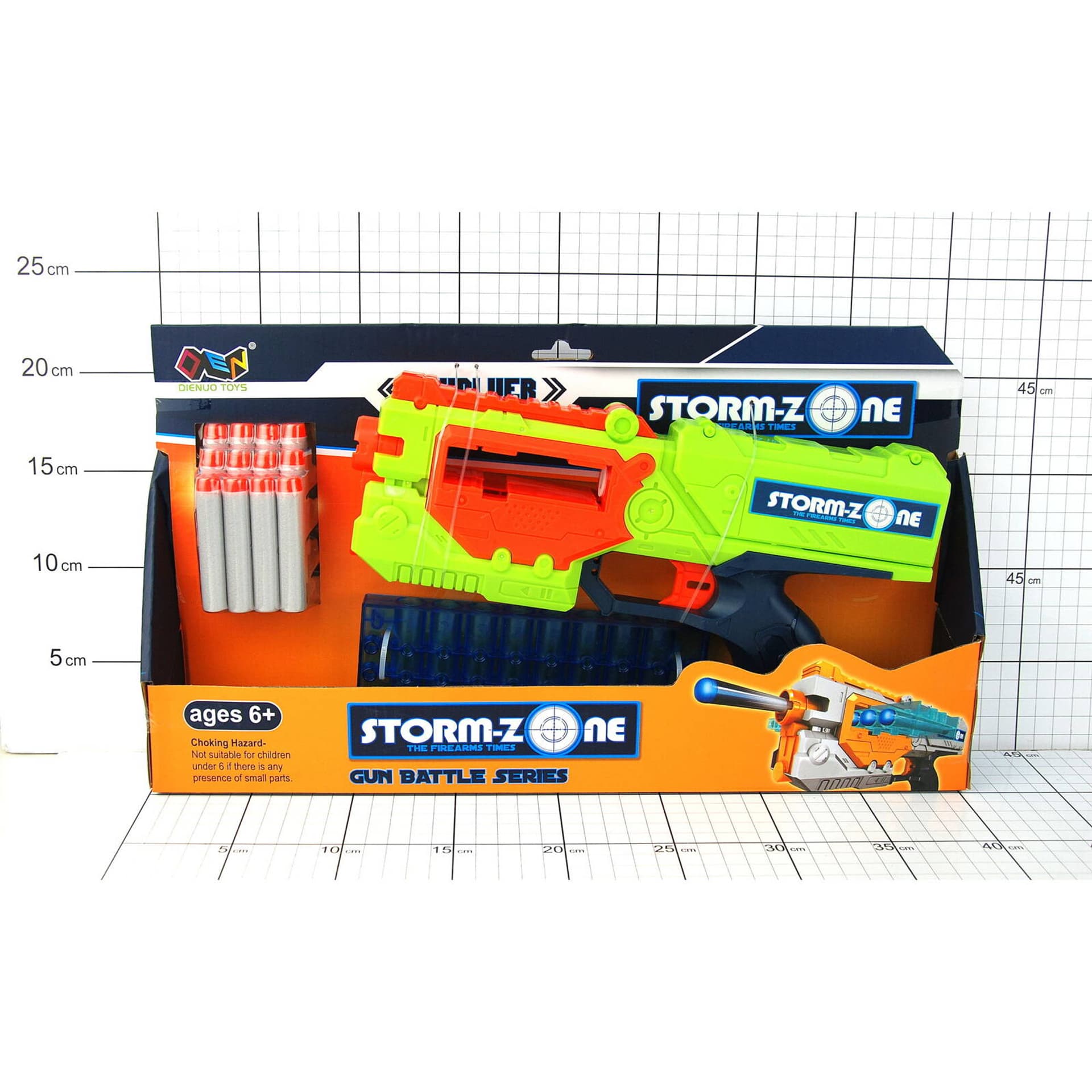 

PISTOLET KOSMICZNY NA STRZAŁKI (KARTON)