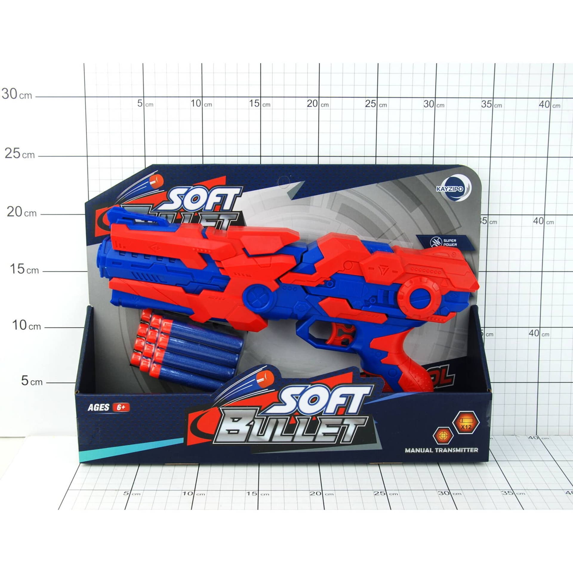 

PISTOLET NA STRZAŁKI W KARTONIE