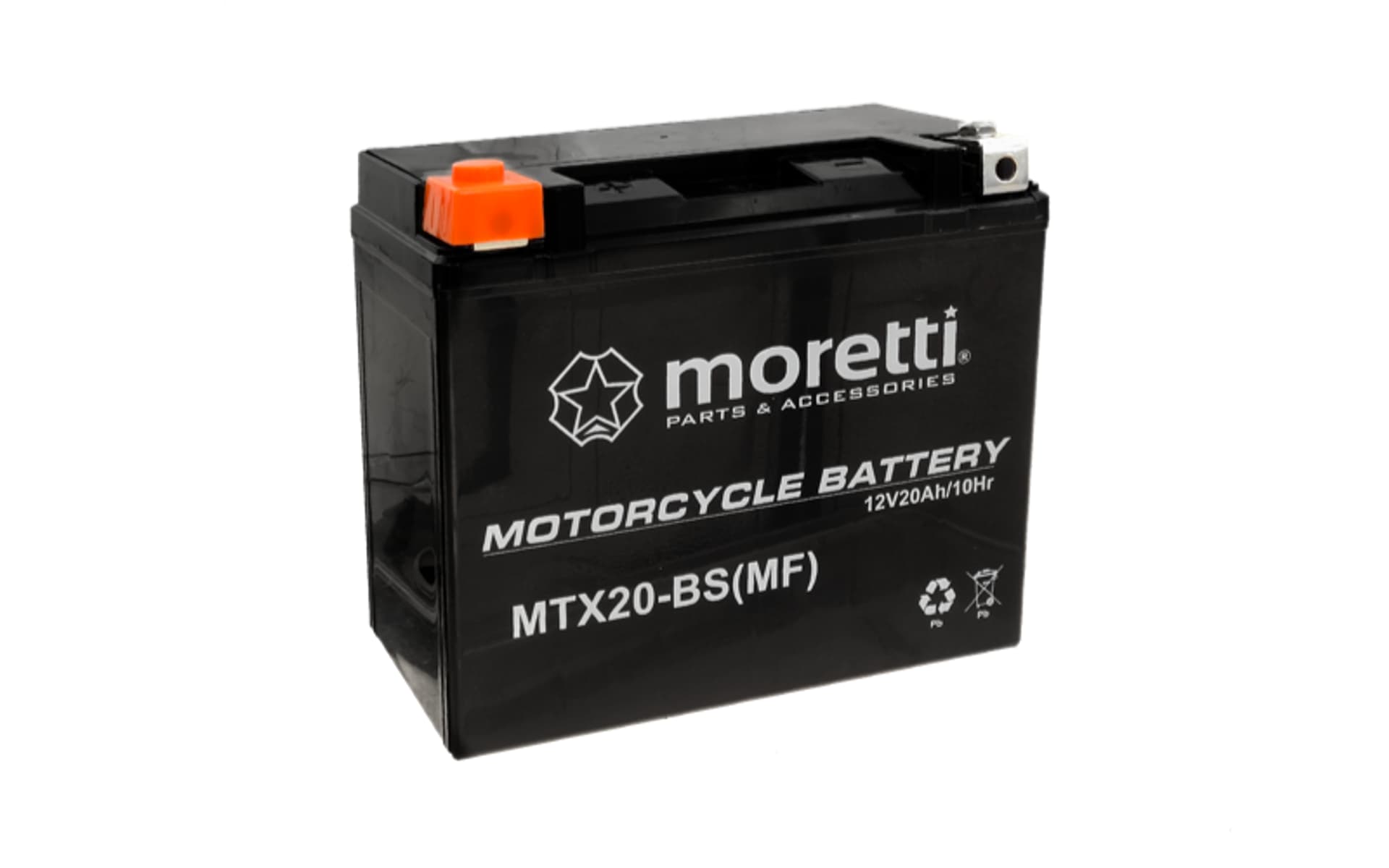

Akumulator Moretti AGM (Gel) MTX20-BS, Gel) mtx20-b