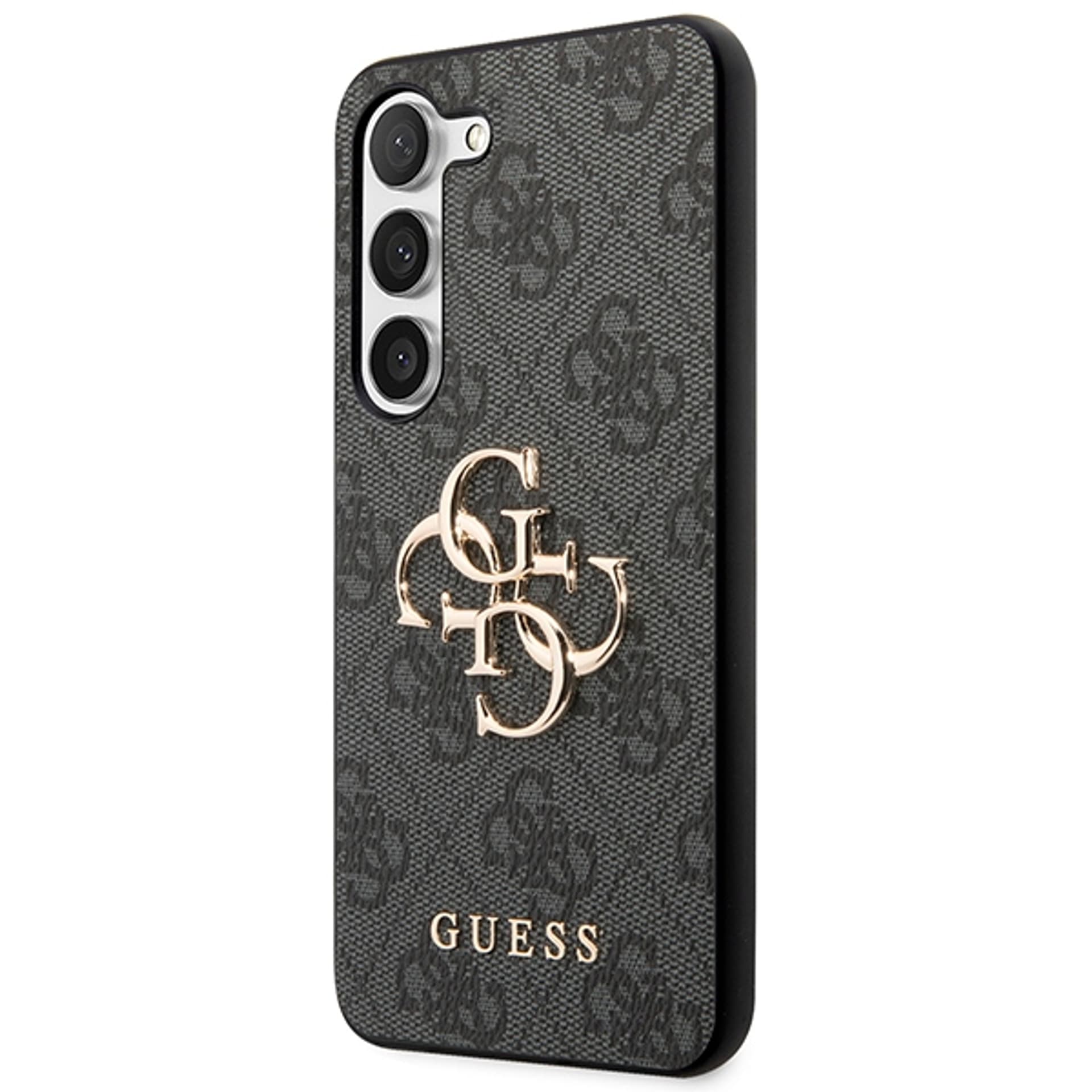 

Guess GUHCS23FE4GMGGR S23 FE S711 szary/grey hardcase 4G Big Metal Logo