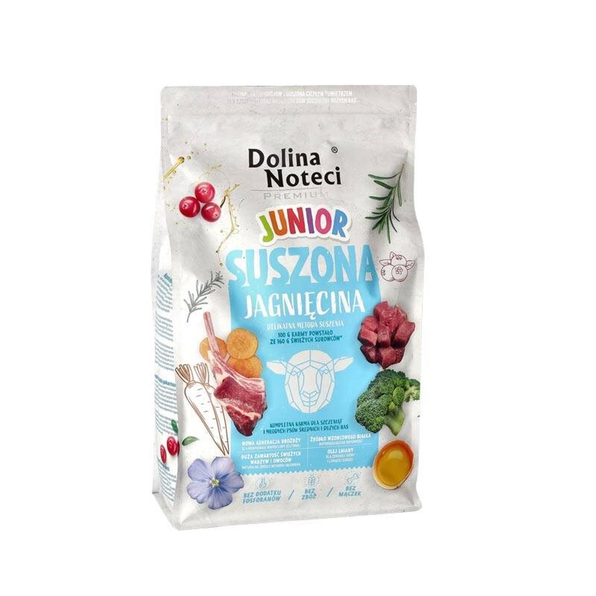

Dolina Noteci Premium Junior jagnięcina dla psa 4kg