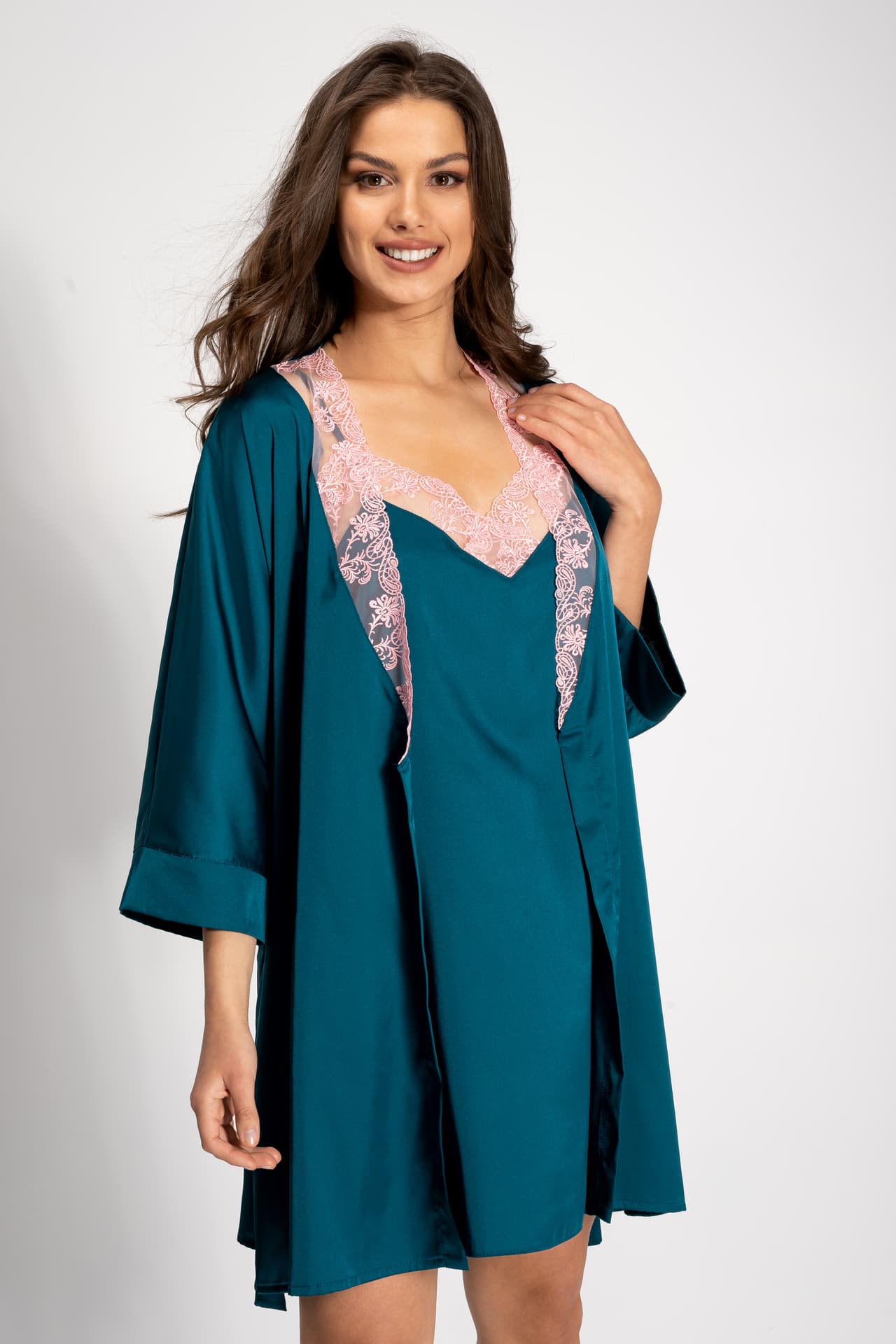

Peniuar Eternity Emerald (Rozmiar S/M)
