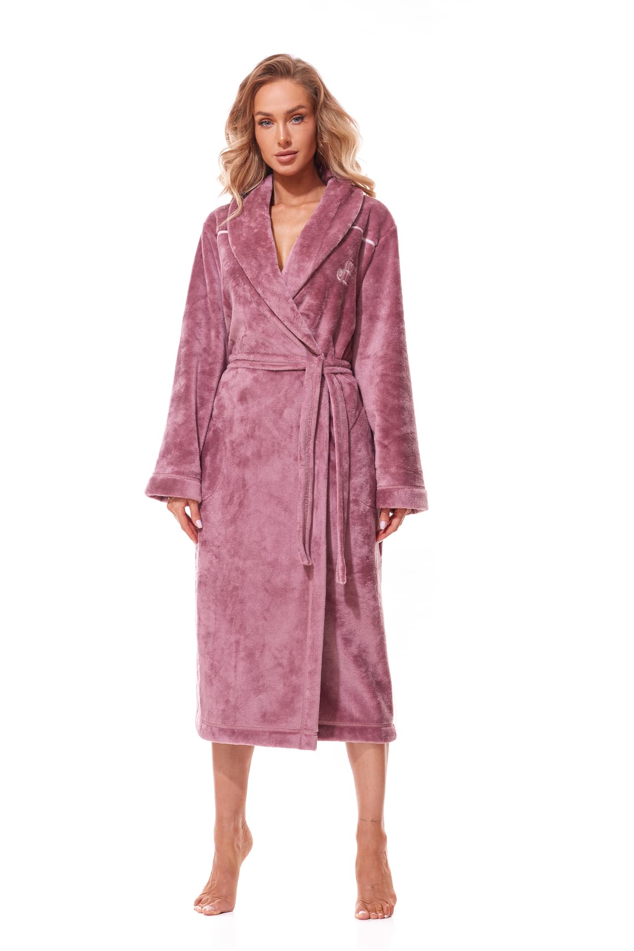

Szlafrok Lux Long 2312 Old Rose (Rozmiar XXL)