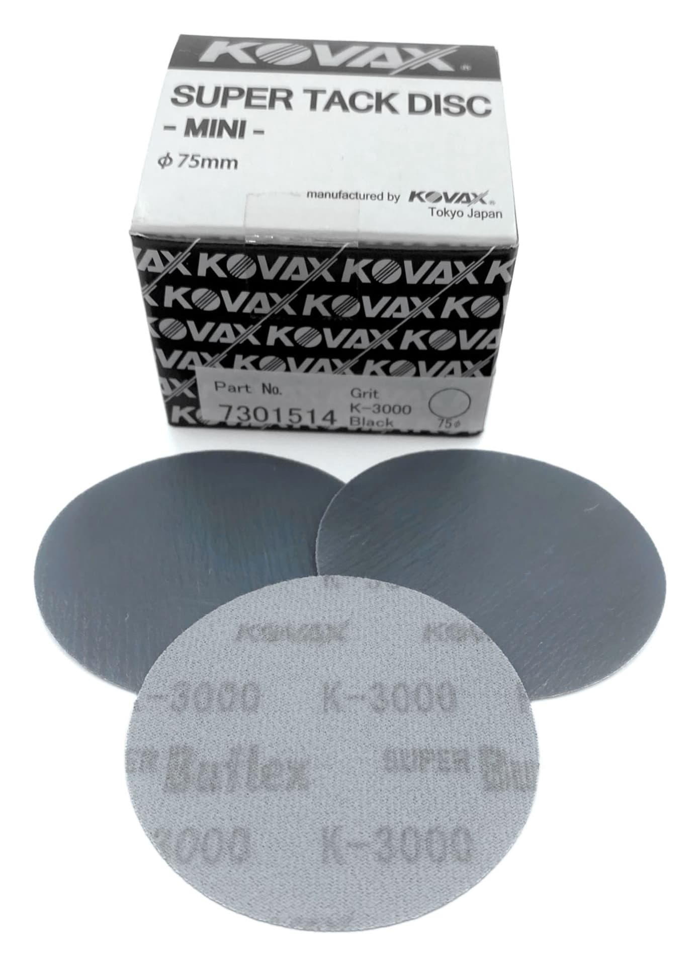 

Kovax Buflex Dry 75mm black K3000 - krążek ścierny na rzep