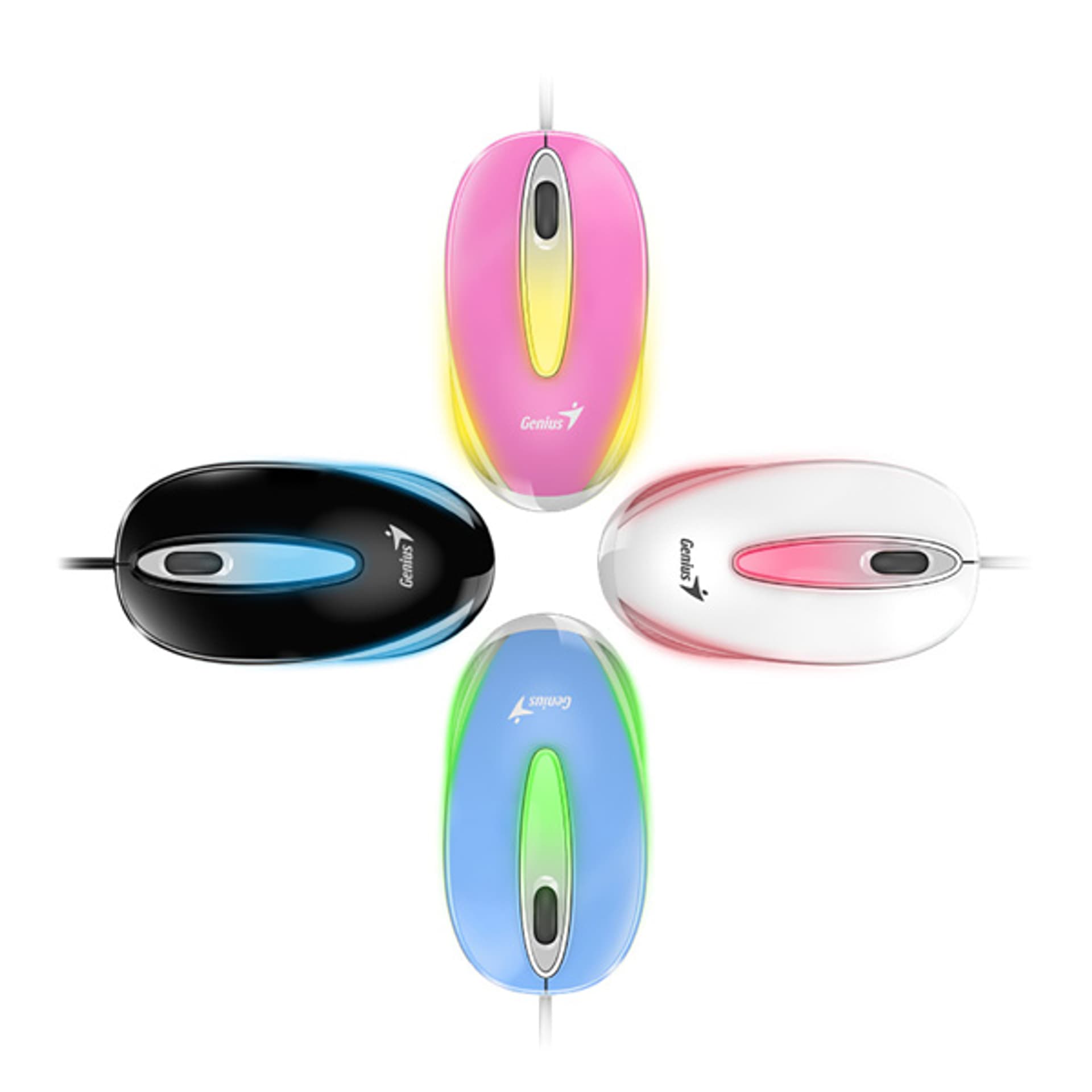 

Genius Mysz DX-Mini, 1000DPI, optyczna, 3kl., przewodowa USB, czarna, klasyczna, podświetlenie RGB