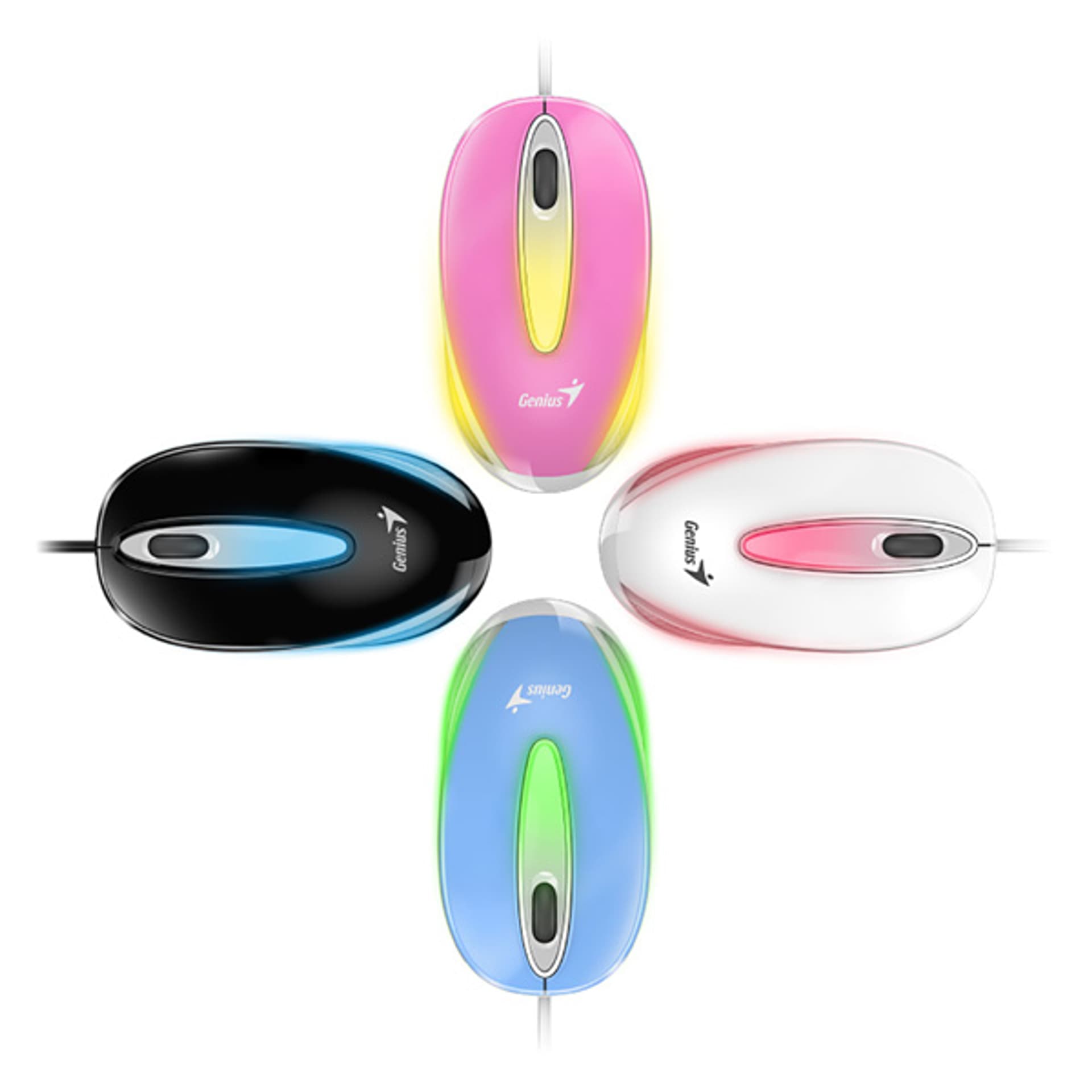 

Genius Mysz DX-Mini, 1000DPI, optyczna, 3kl., przewodowa USB, niebieska, klasyczna, podświetlenie RGB