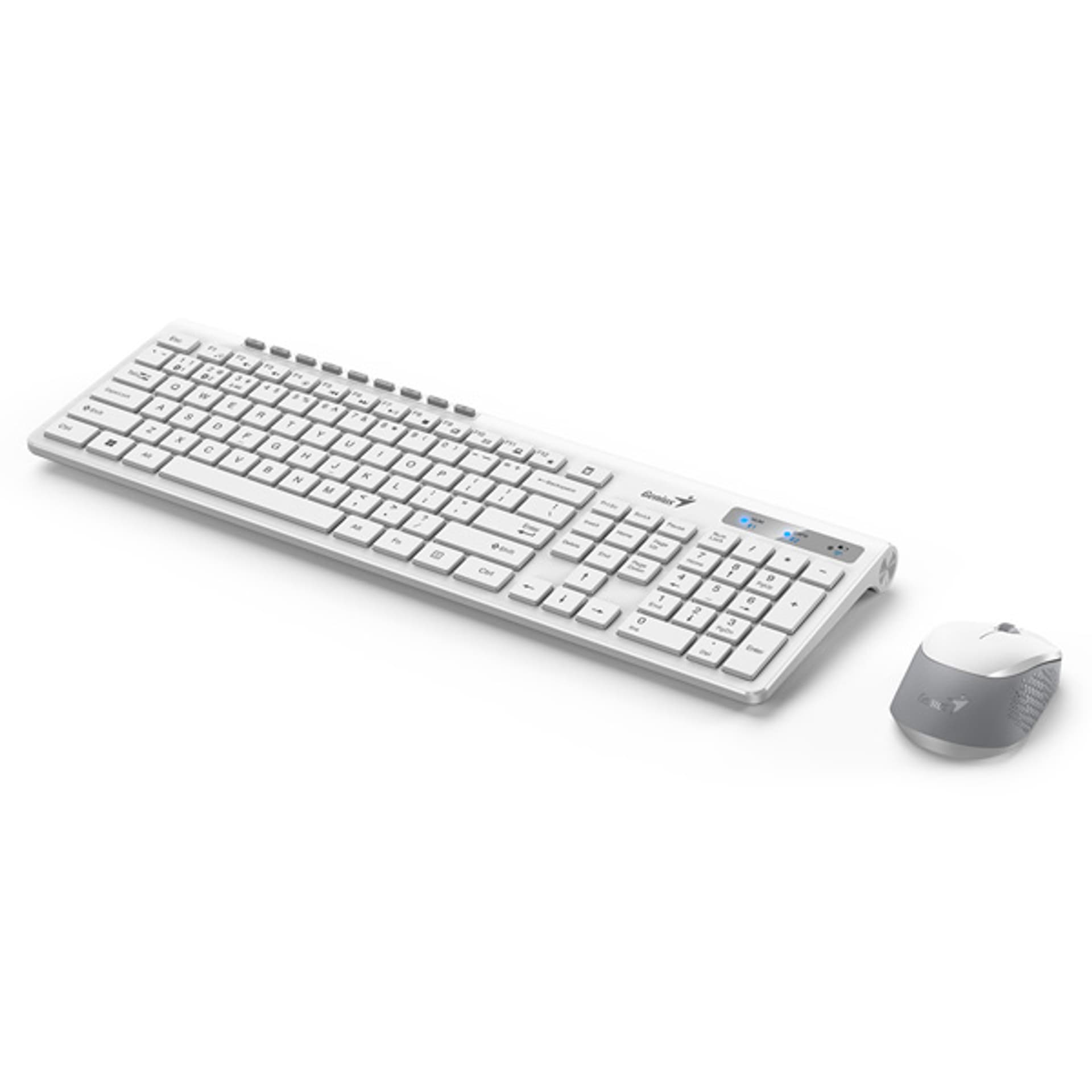 

Genius SlimStar 8230, zestaw klawiatura z myszą optyczną bezprzewodową, 1x AA, 1x AA, CZ/SK, klasyczna, Dual-Mode rodzaj bezprzewo