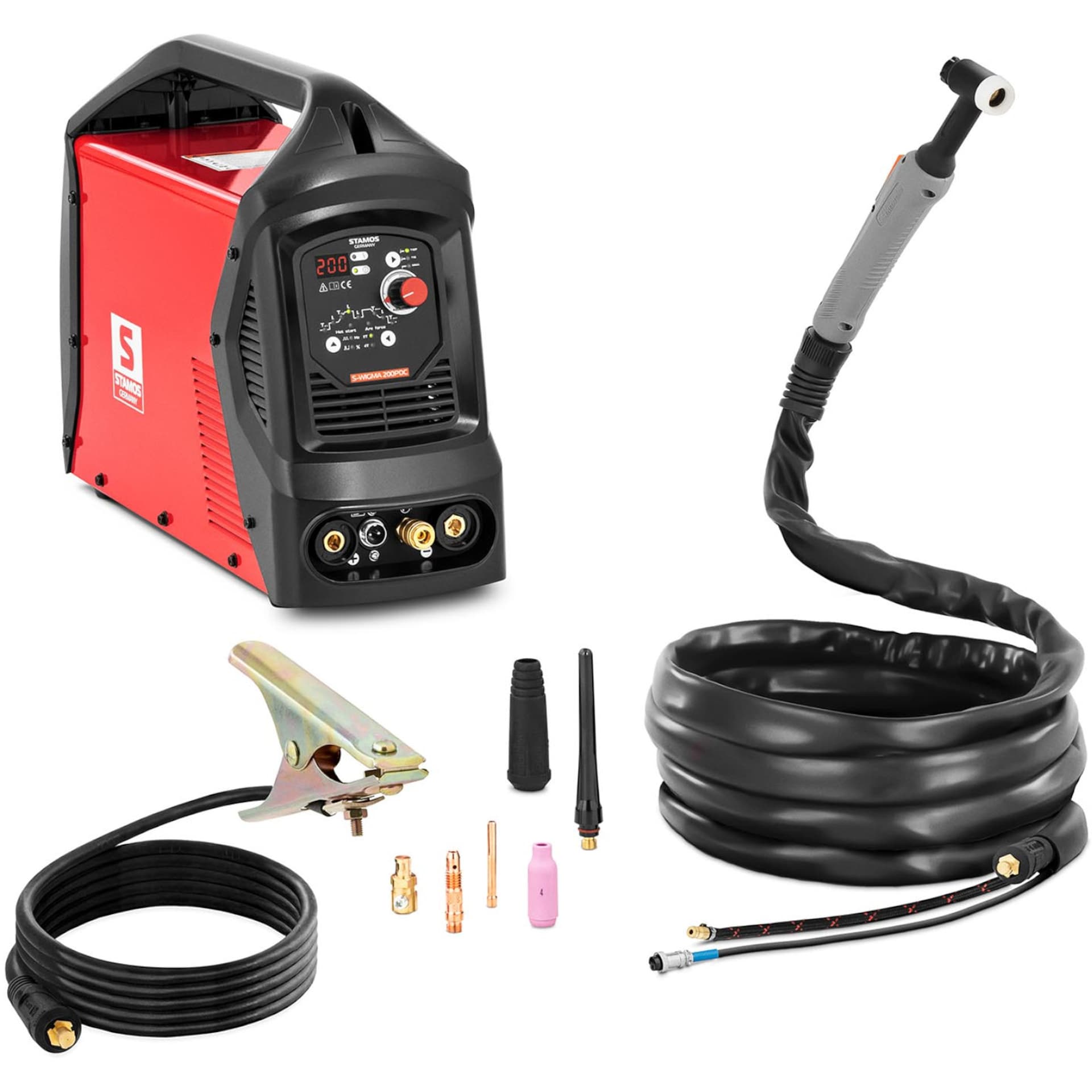 

Spawarka TIG DC Pulse Hot Start 10-200A 230V
