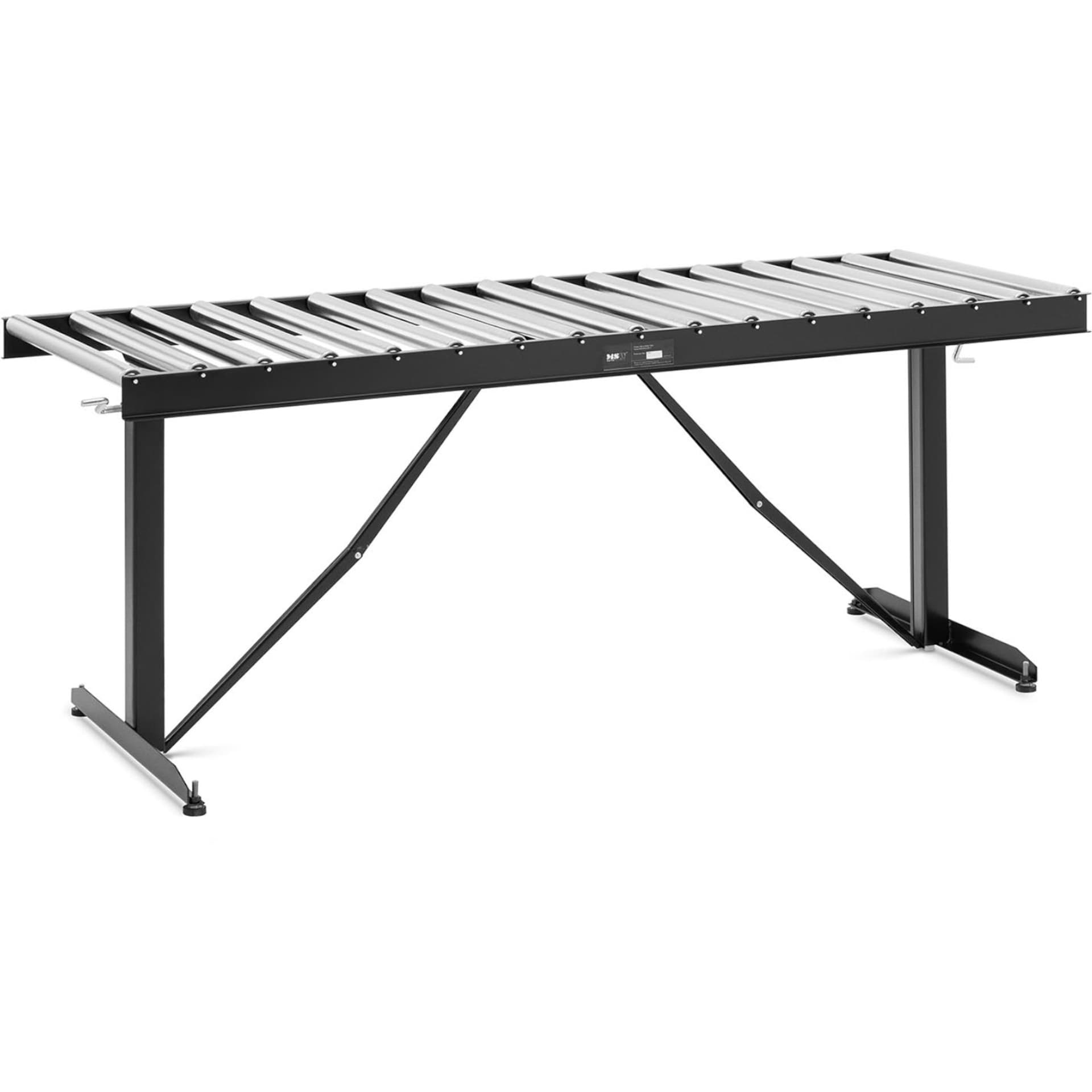 

Podajnik rolkowy z regulacją wysokości do 200kg 17 rolek 540x35mm 178cm