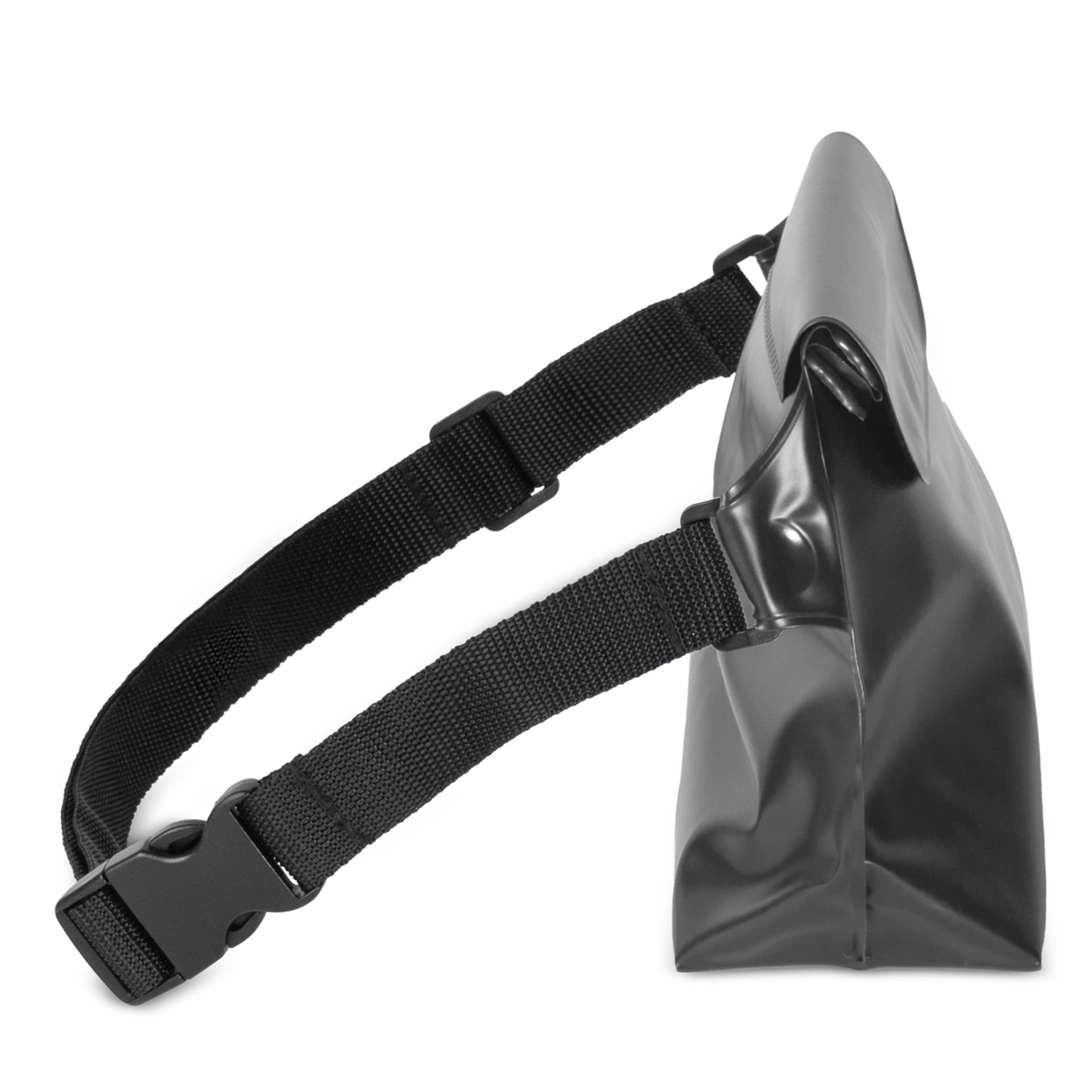

Saszetka nerka wodoodporna PVC na telefon dokumenty Outdoor - czarna